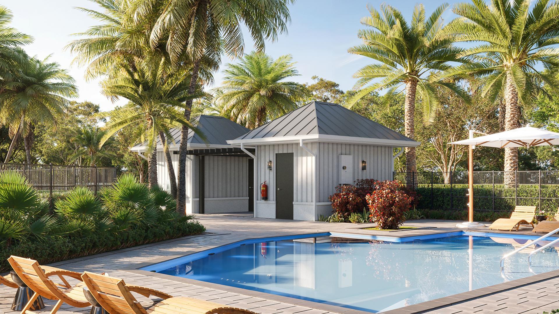 Spend the day poolside without leaving home—it's all right here in your community.