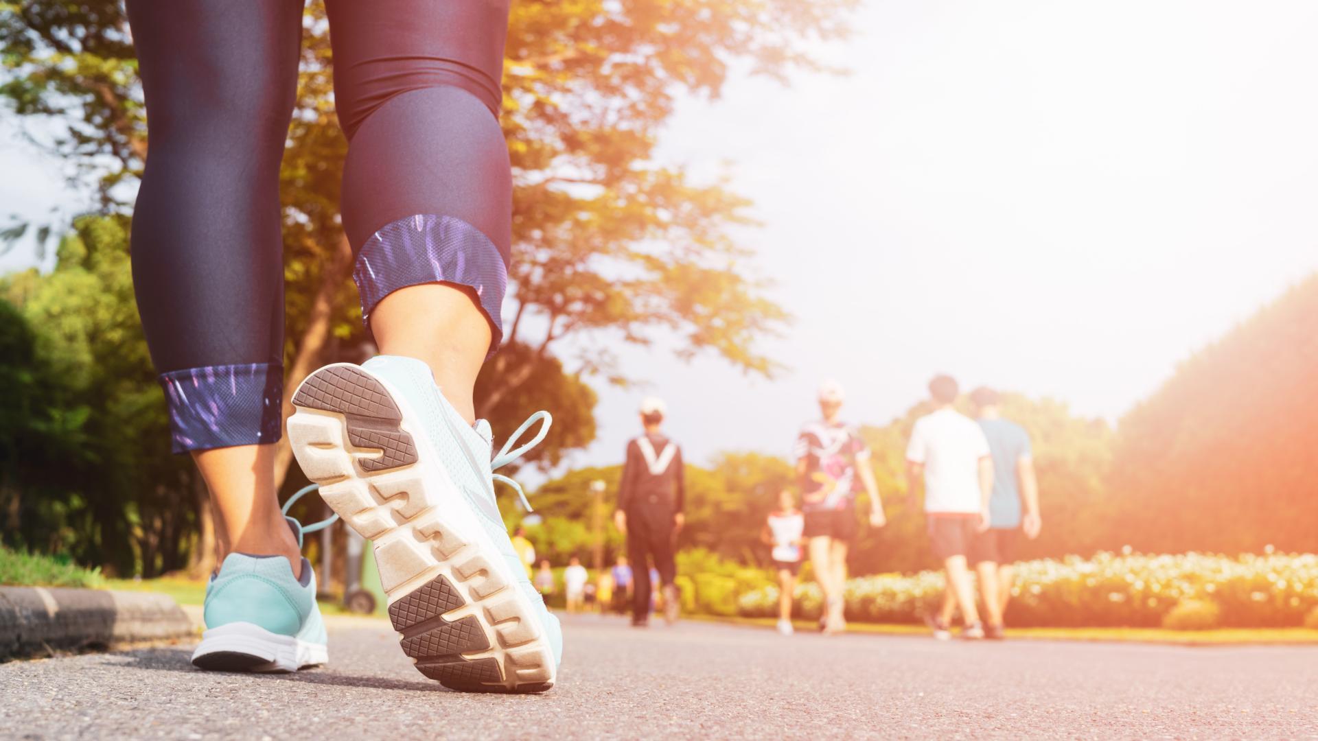 Laugh, connect, and stay active with neighbors on sidewalk-lined community walks.