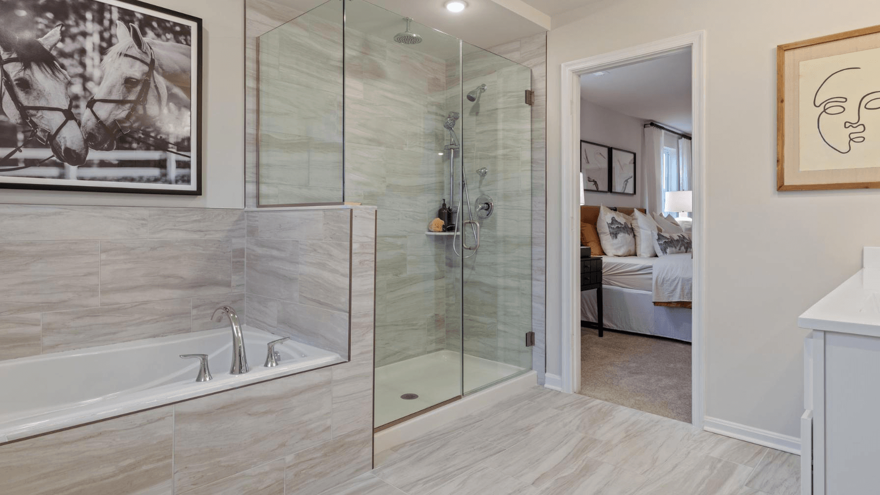 Choose from various design options for your spa-like master bathroom.