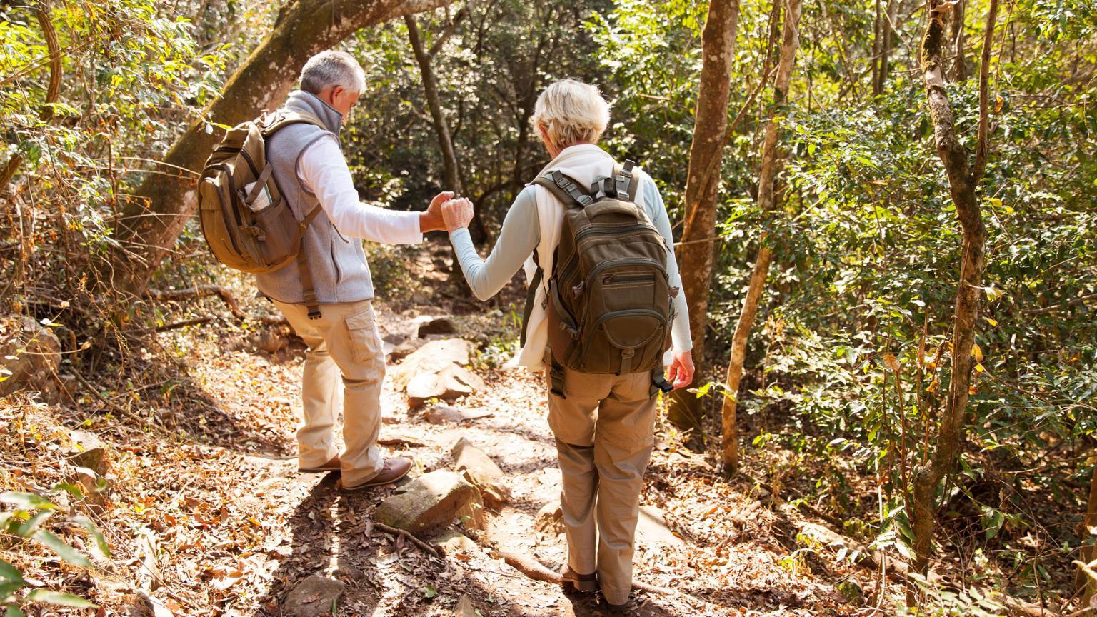 Get your steps in while hiking at Shenandoah National Park, under 30 miles away.
