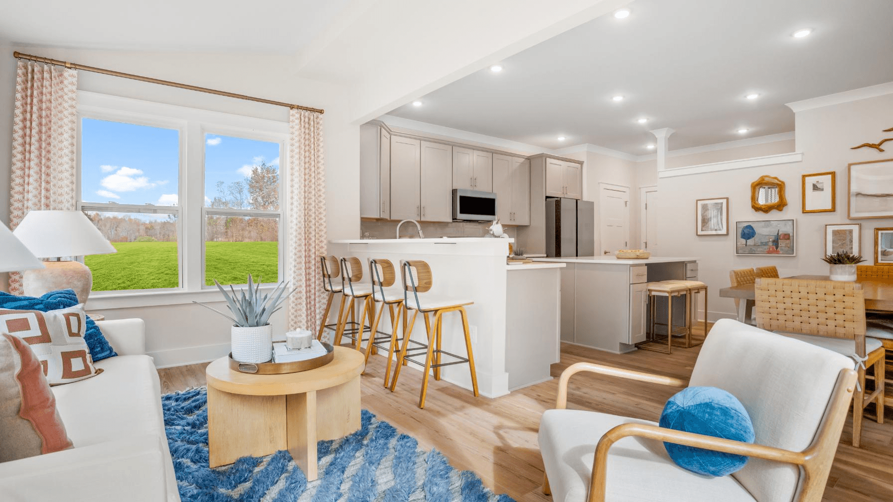 Select a sun room for extra sitting area or extra dining area.