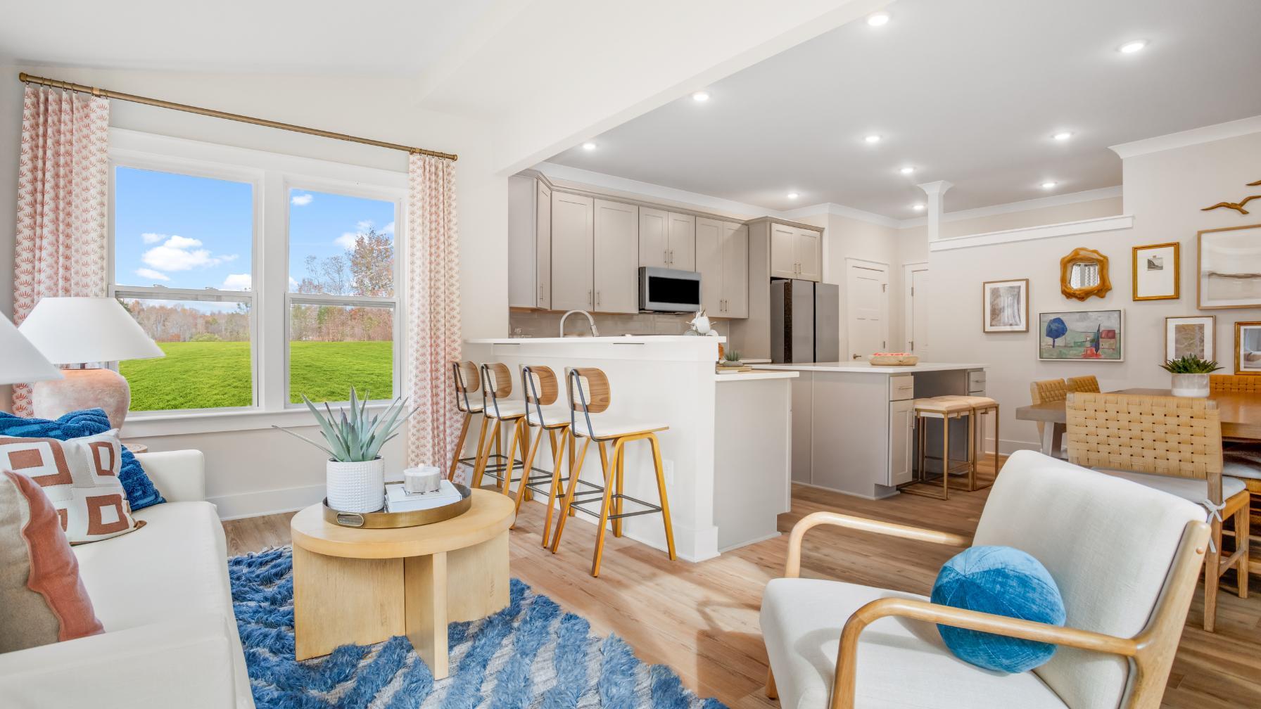 Select a sun room for extra sitting area or extra dining area.