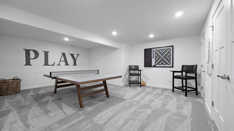Finish the basement for more space and room to entertain.