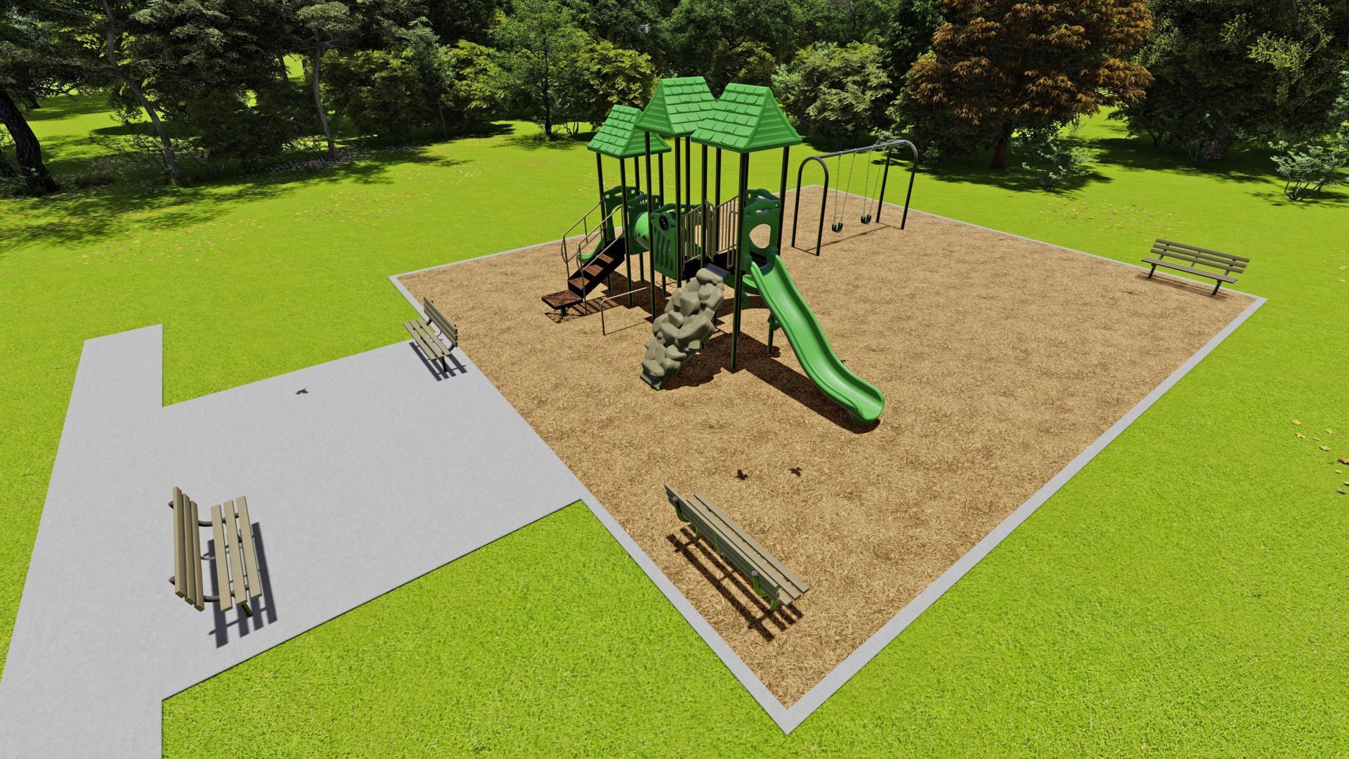 The kids’ favorite spot—a future playground right in the neighborhood. Join the list!