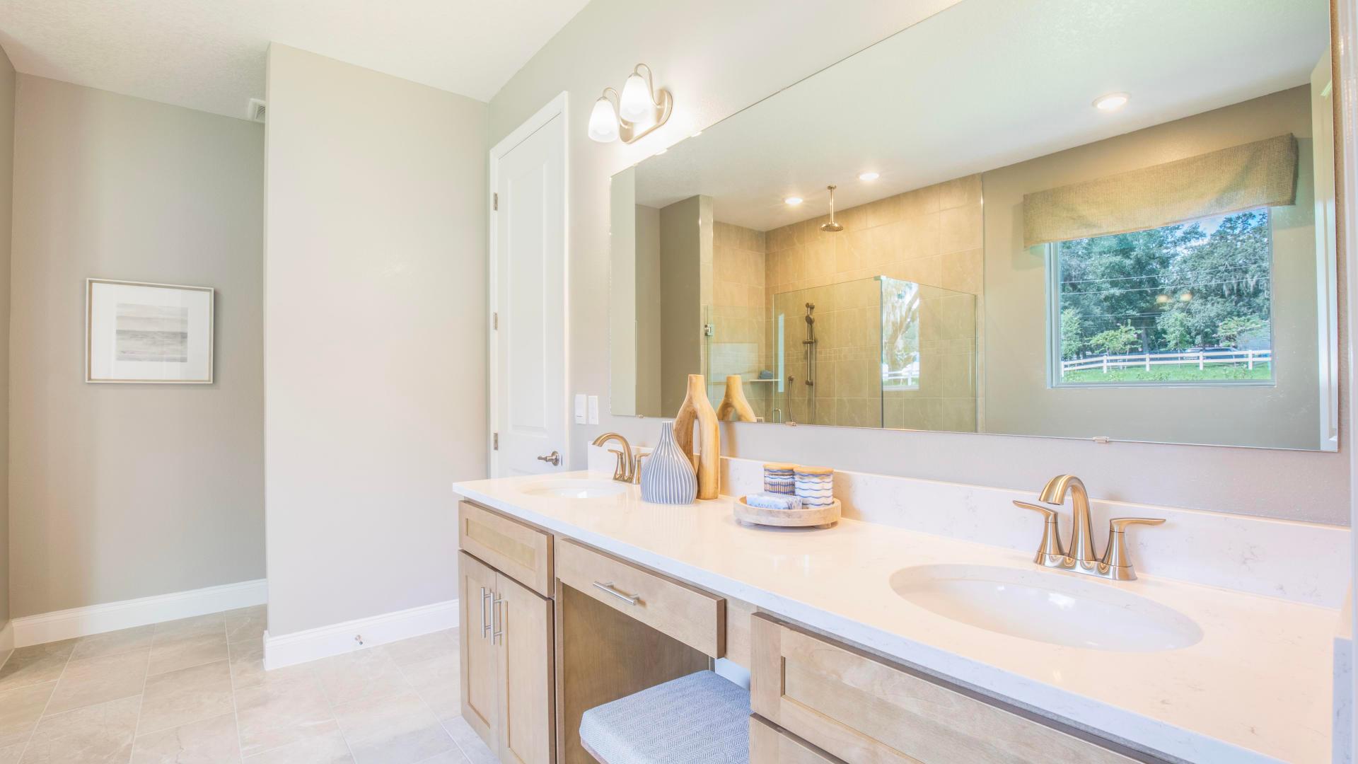 Luxury master suites available so everyday can feel like a day at the spa.