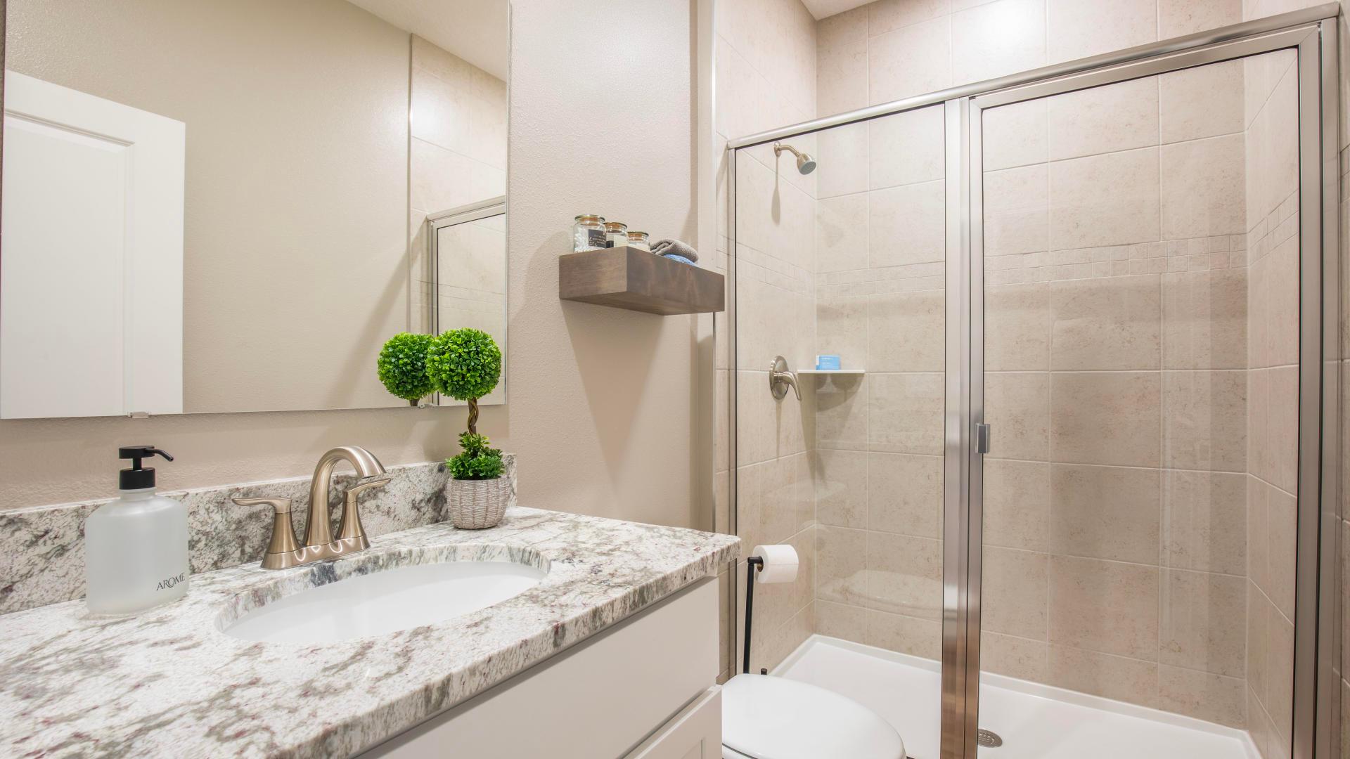 Mornings are easier when everyone has their own space to get ready.