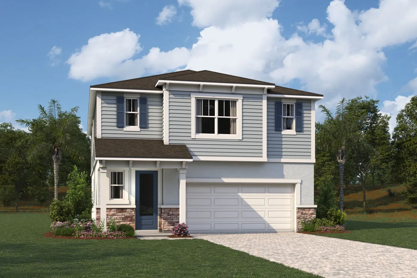 Highlands elevation rendering