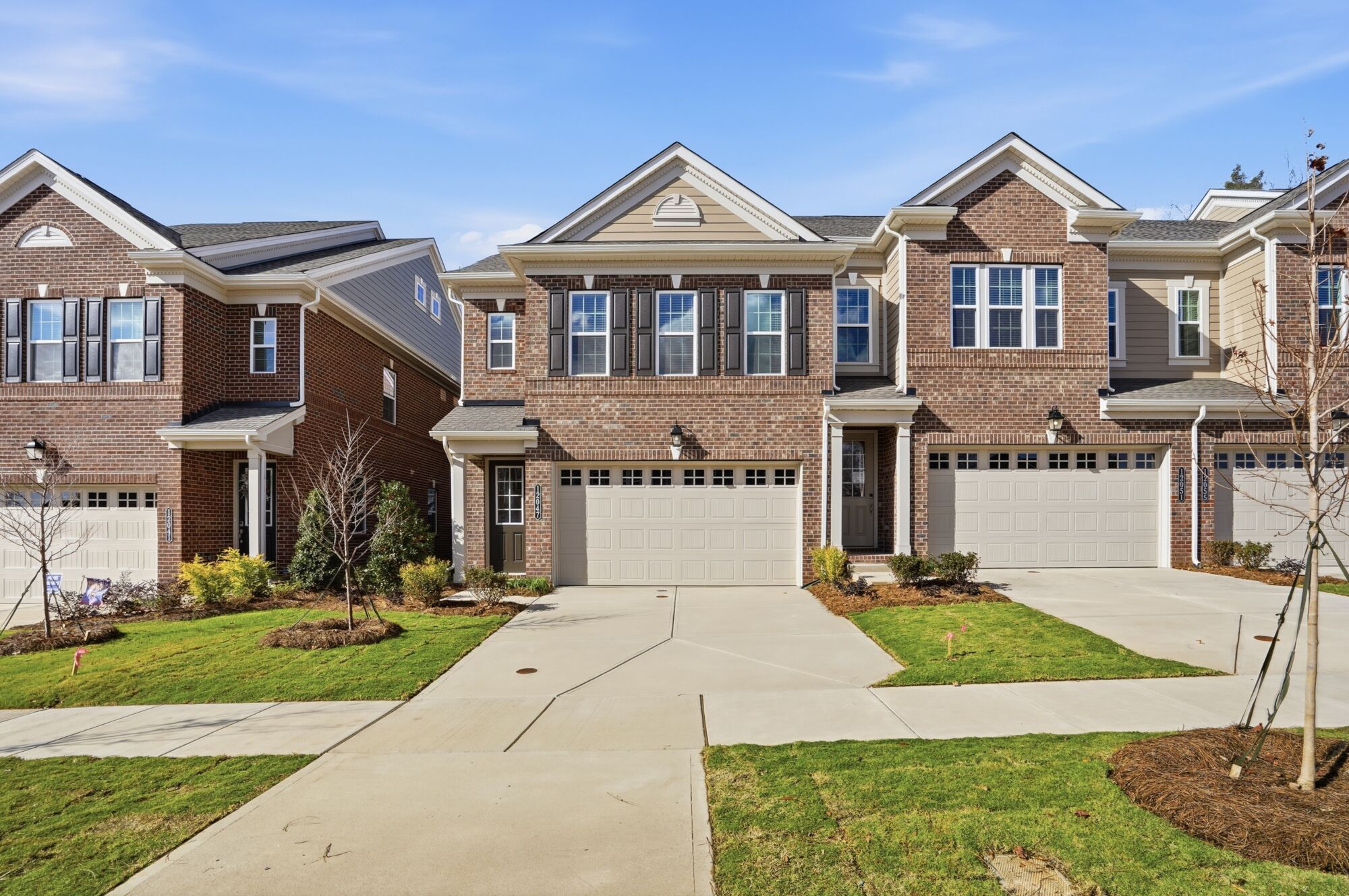 Caswell End - The Townes at Wade Ardrey: Charlotte, North Carolina - Mattamy Homes