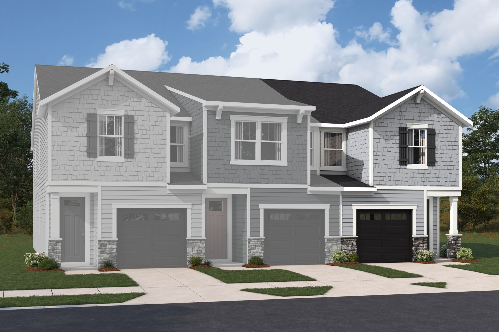 Townes at Milhaven por Mattamy Homes en Charlotte North Carolina
