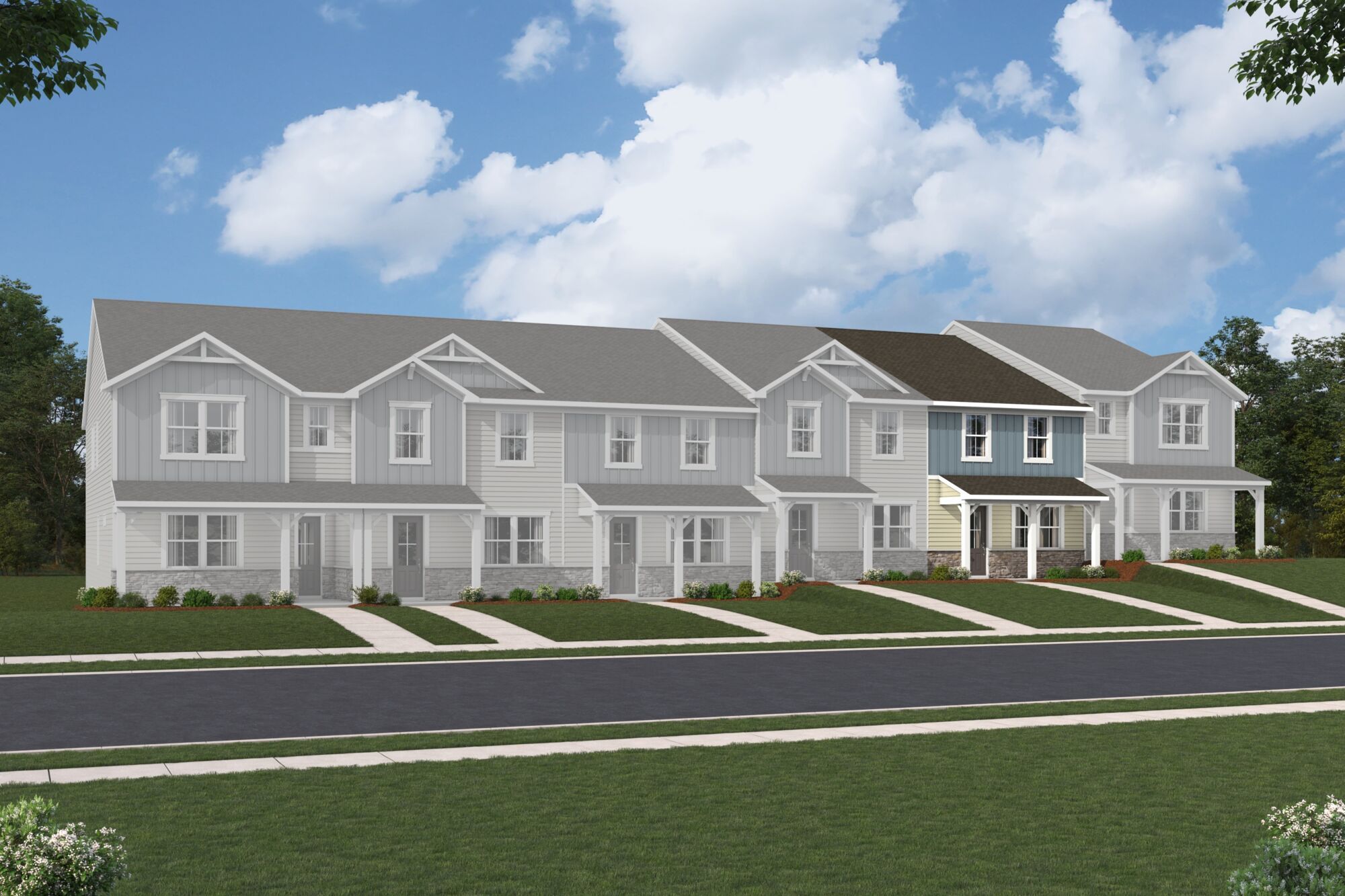 Shelby - The Townes at Westfall: Gastonia, North Carolina - Mattamy Homes