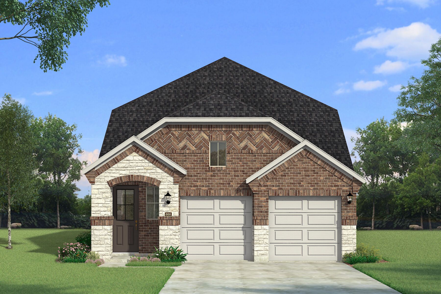 The Linwood - Old World Elevation