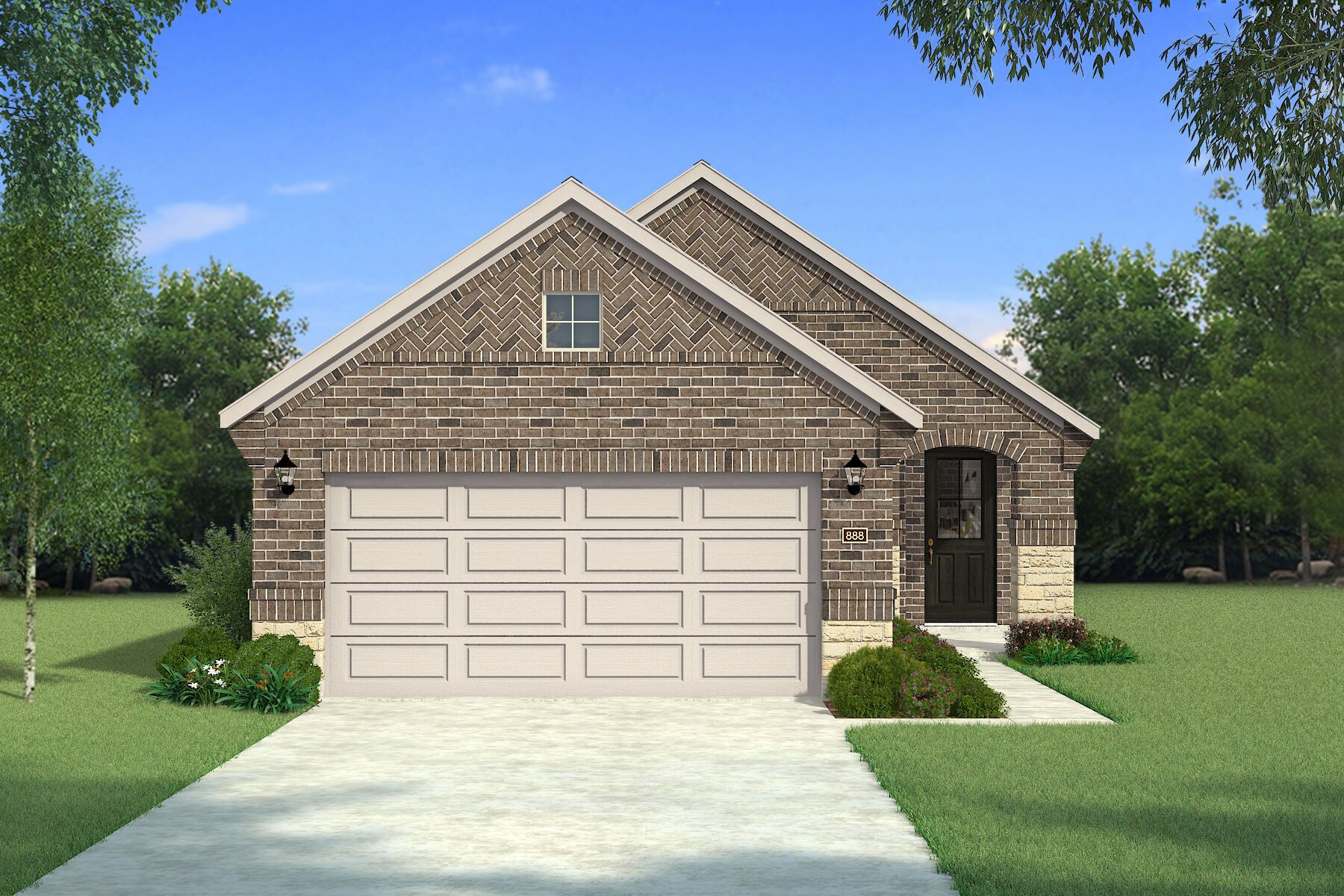 The Hamilton - Old World Elevation