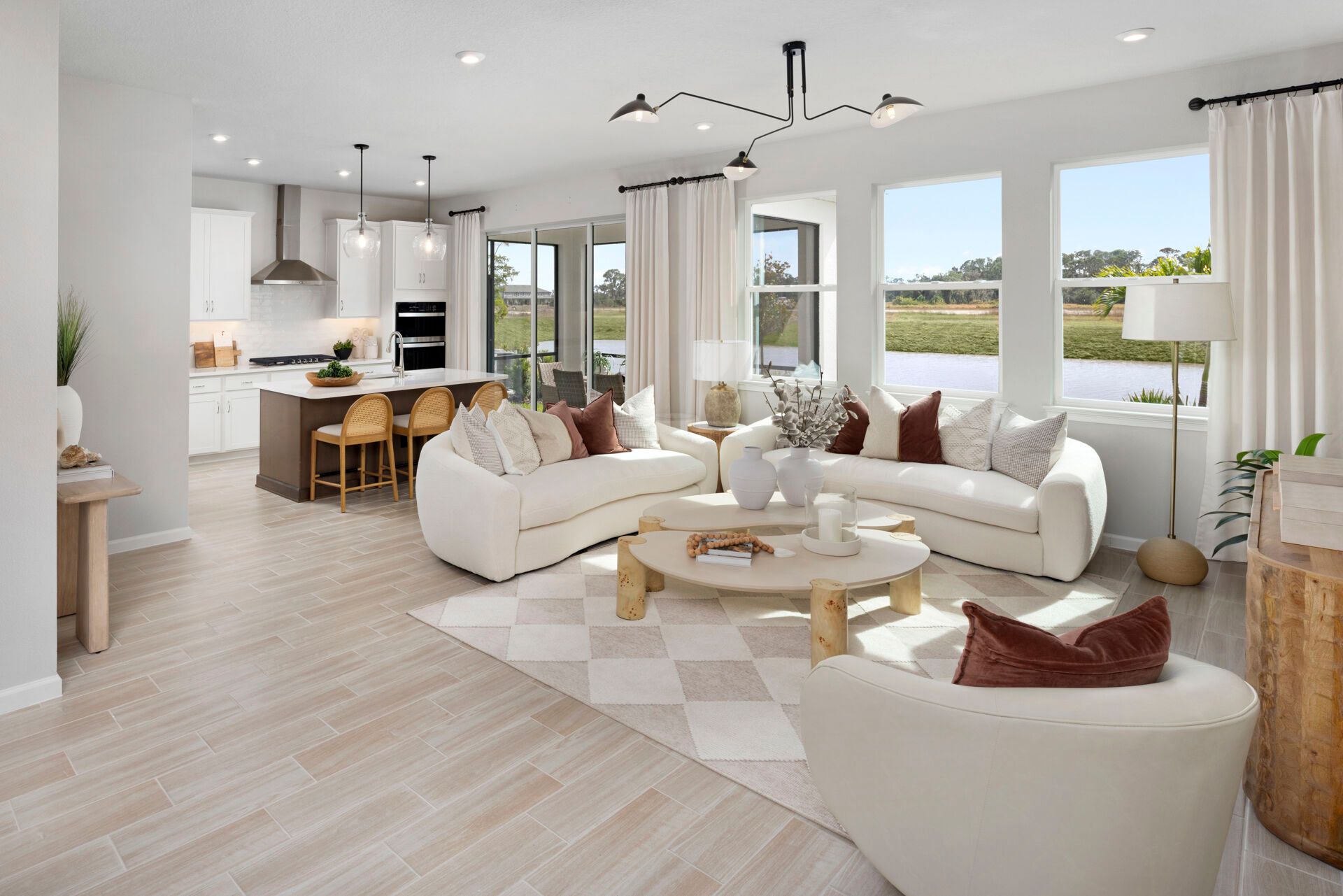 Bright and open floorplans