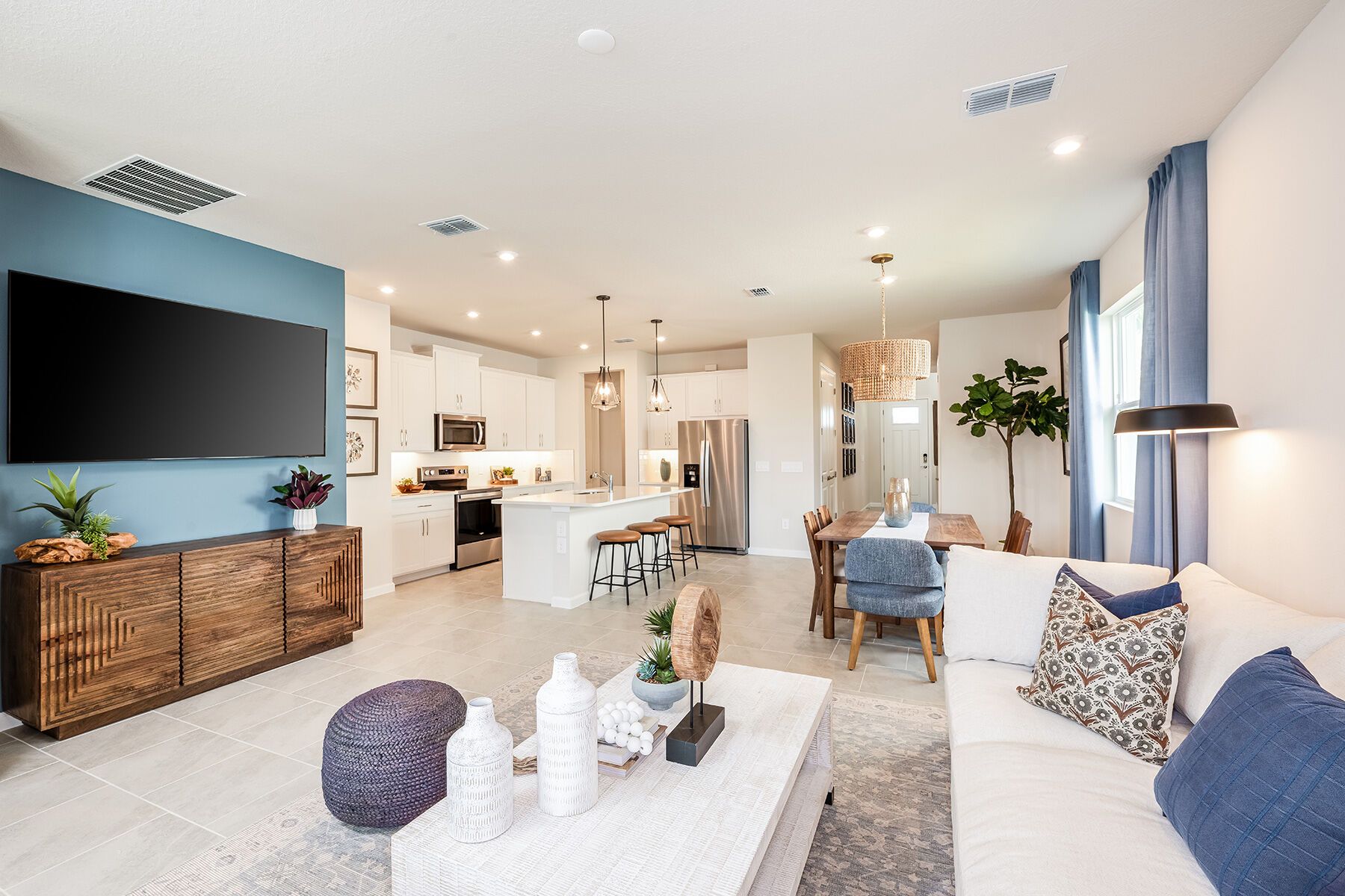 Bright and open layouts