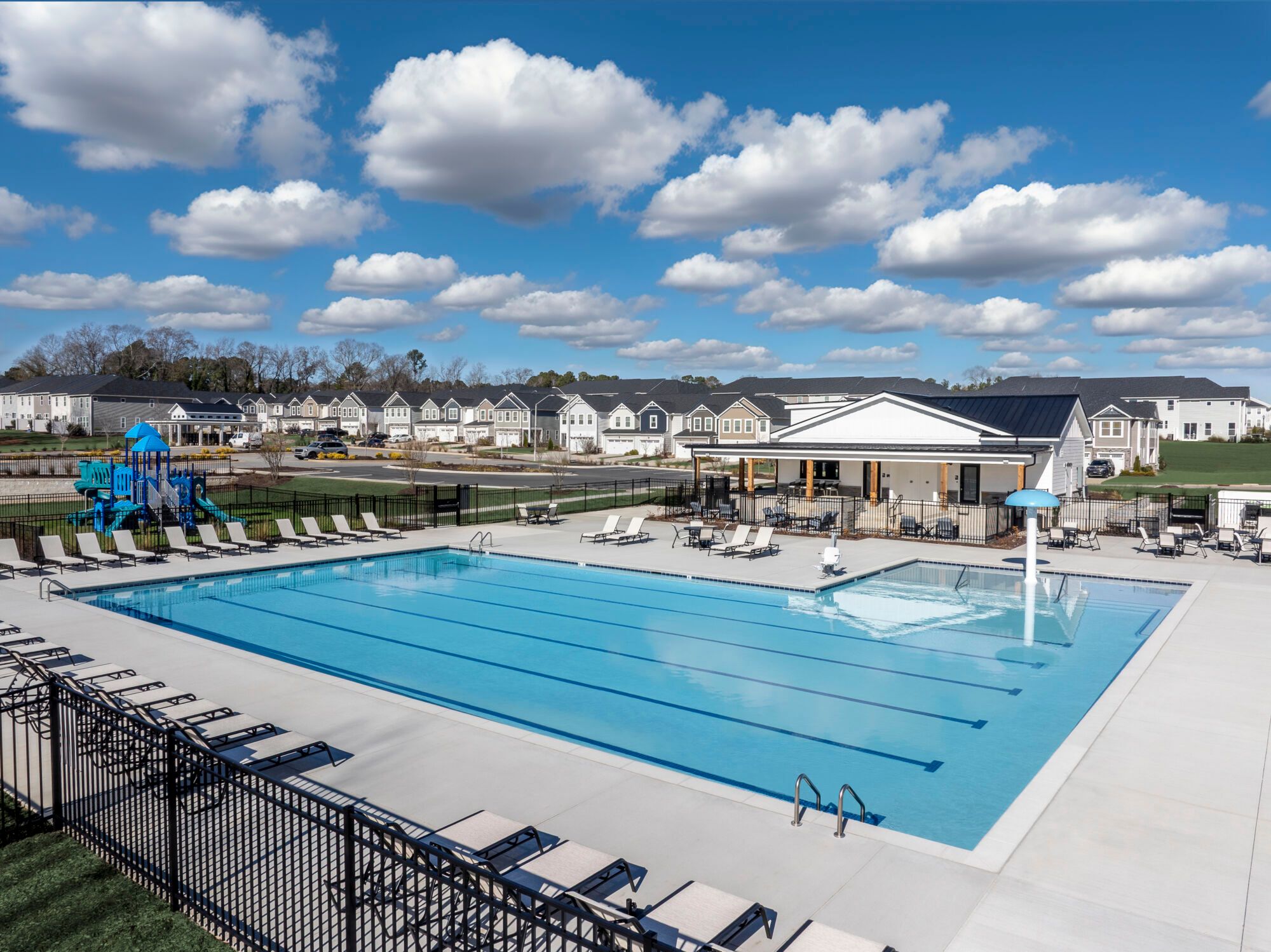 Future community pool & clubhouse