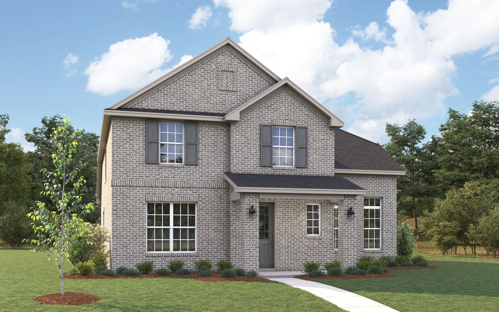 The Livingston - Traditional Elevation