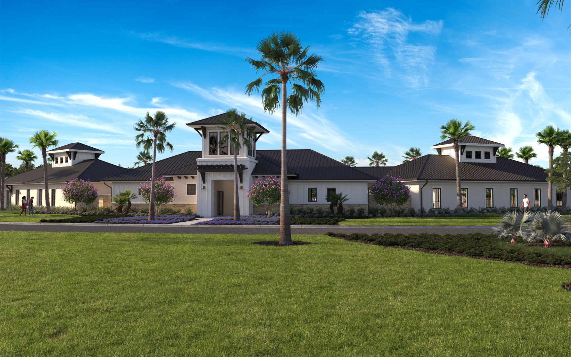 Resort-style clubhouse