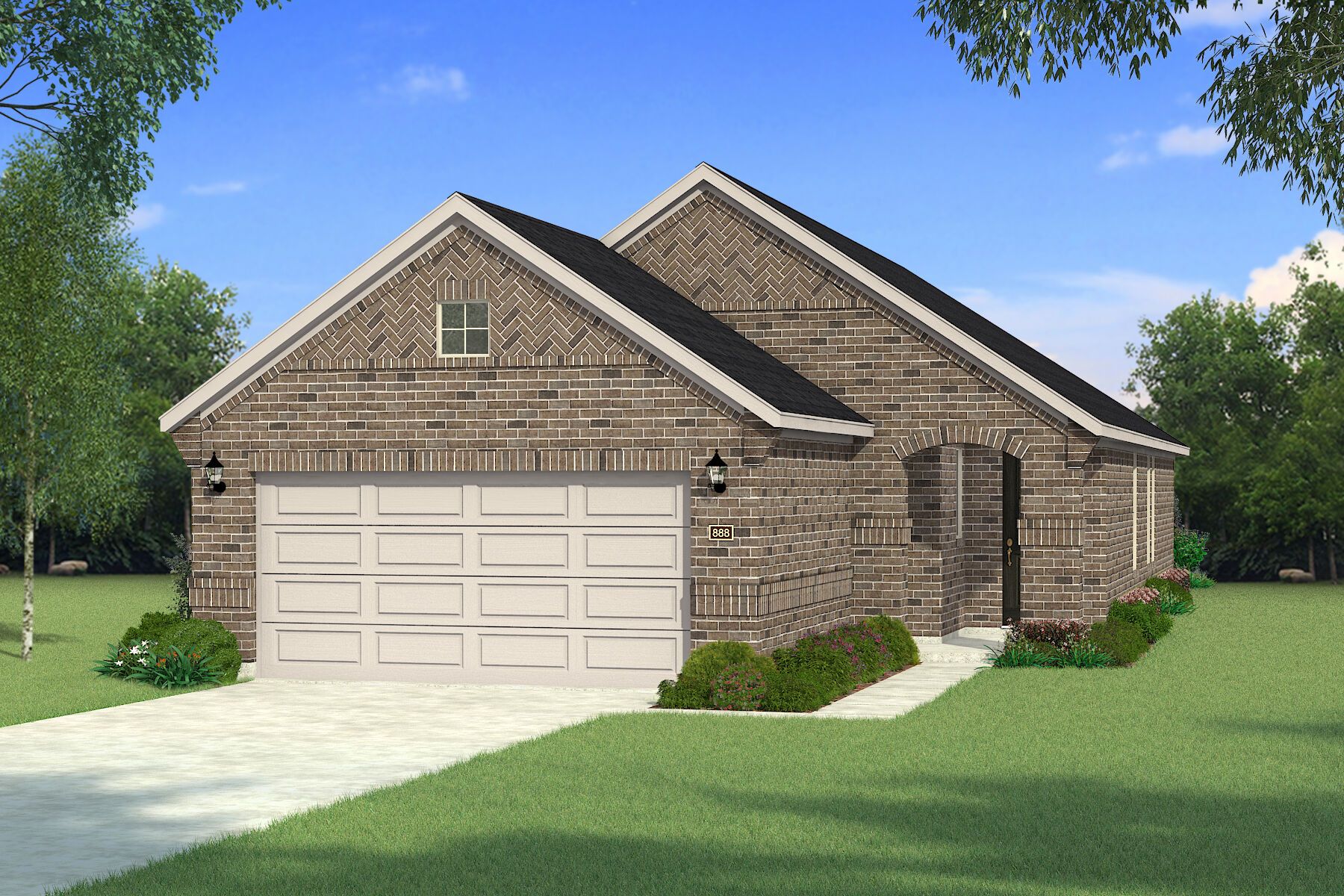 The Hamilton - Old World Elevation