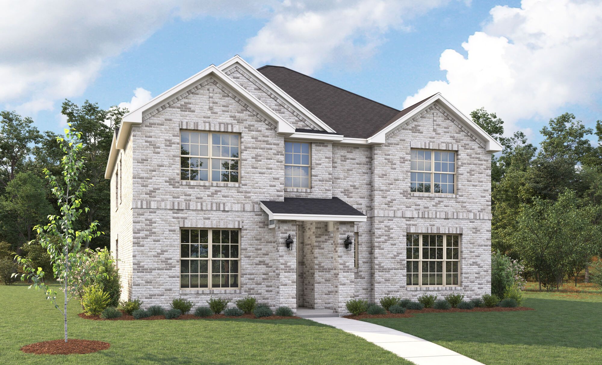 The Sweetwater - Traditional Elevation