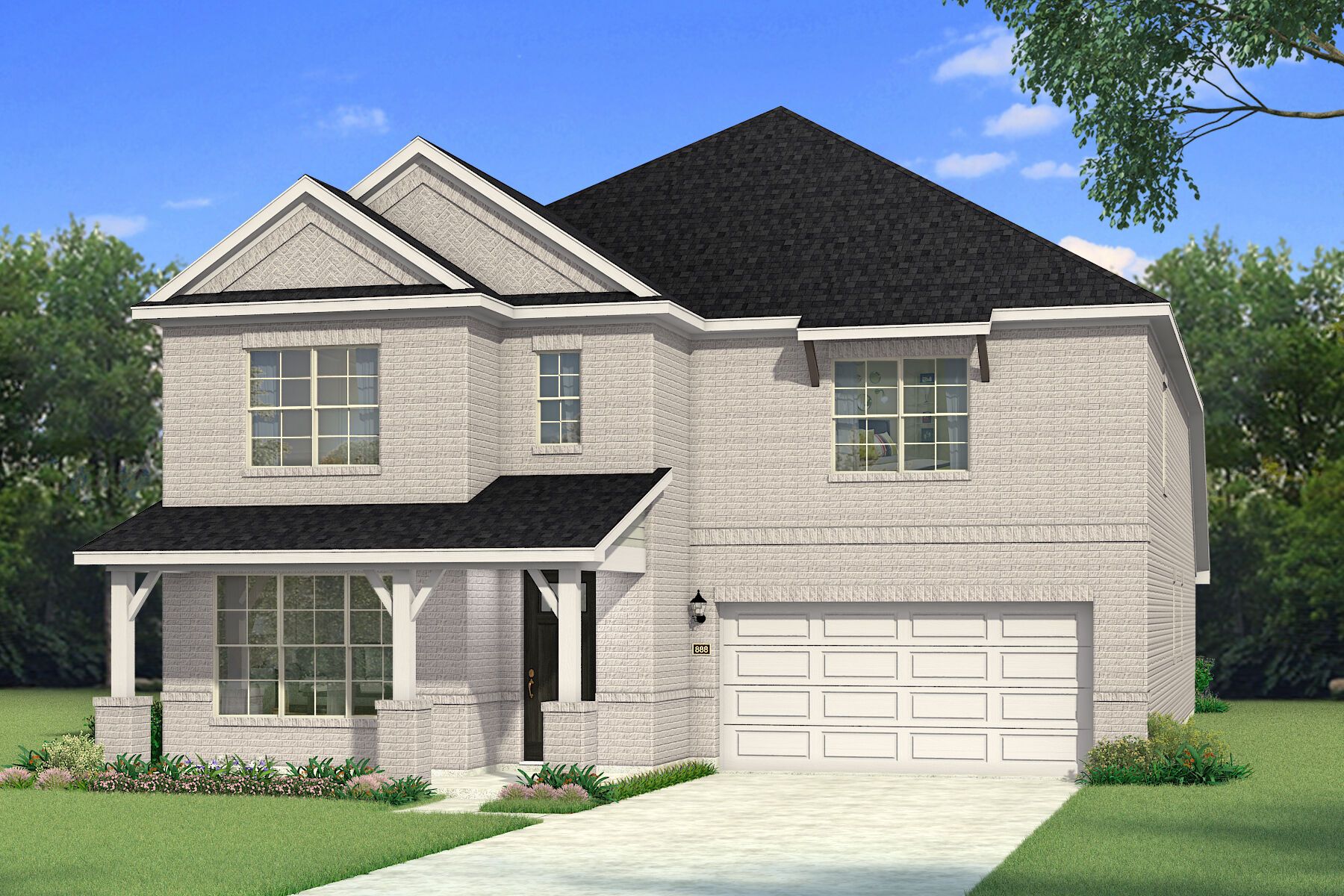 The Julieta II - Hill Country 2 Elevation