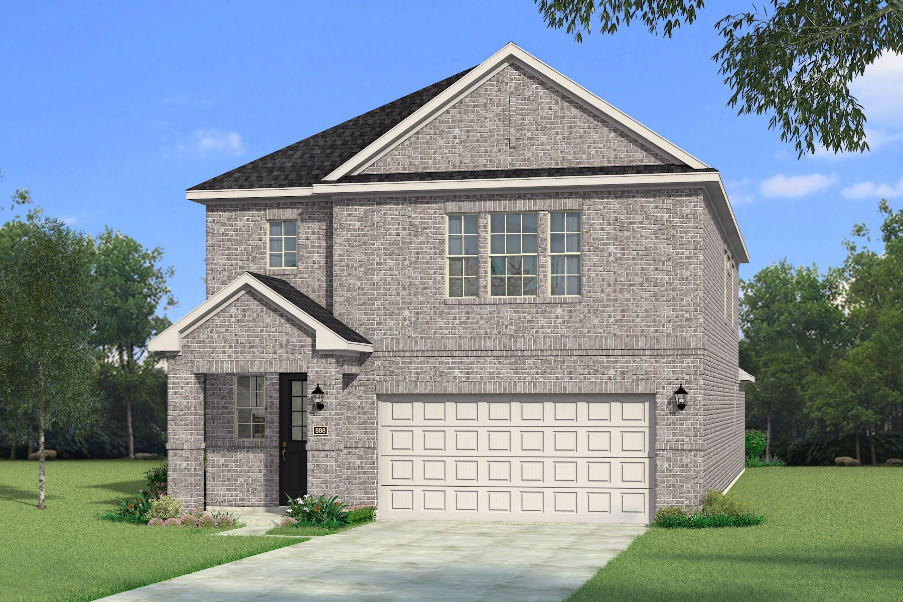 The Redding - Traditional Elevation