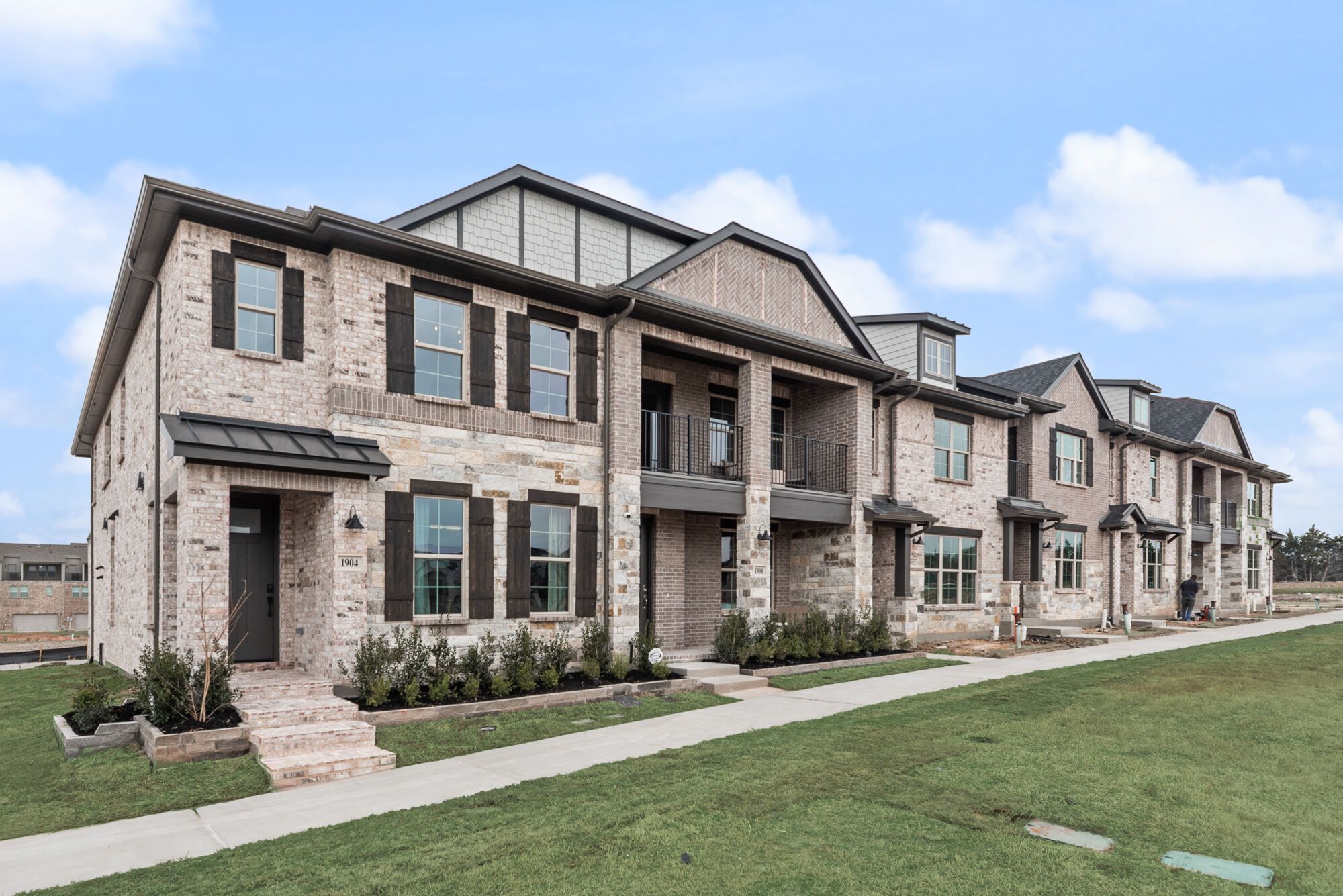 The Bridgeport Townhome Model