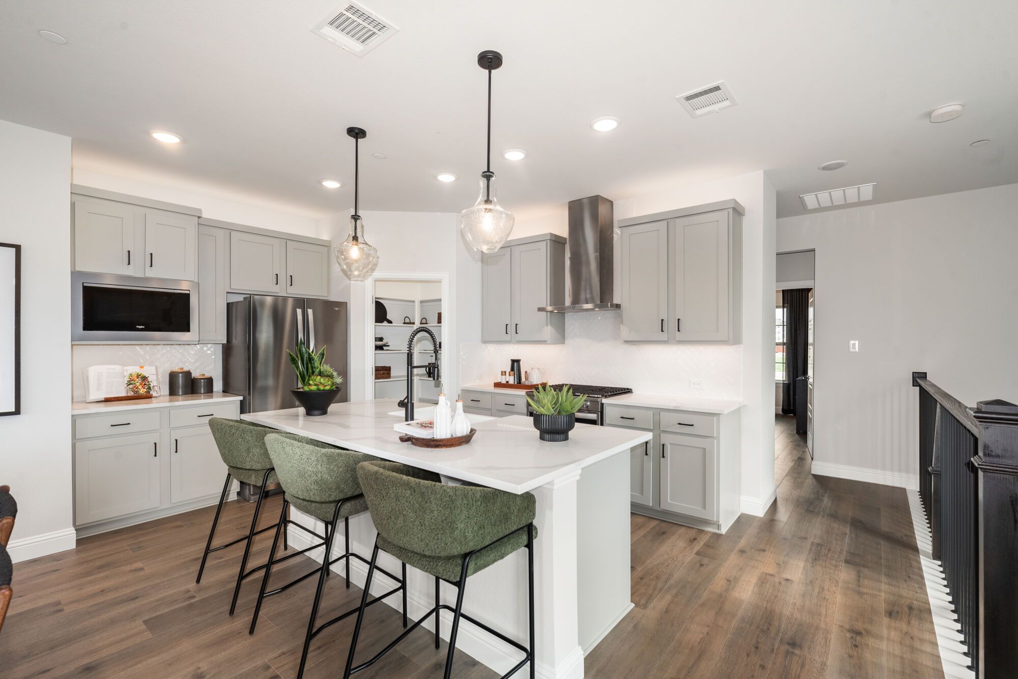 The Bridgeport Townhome Model