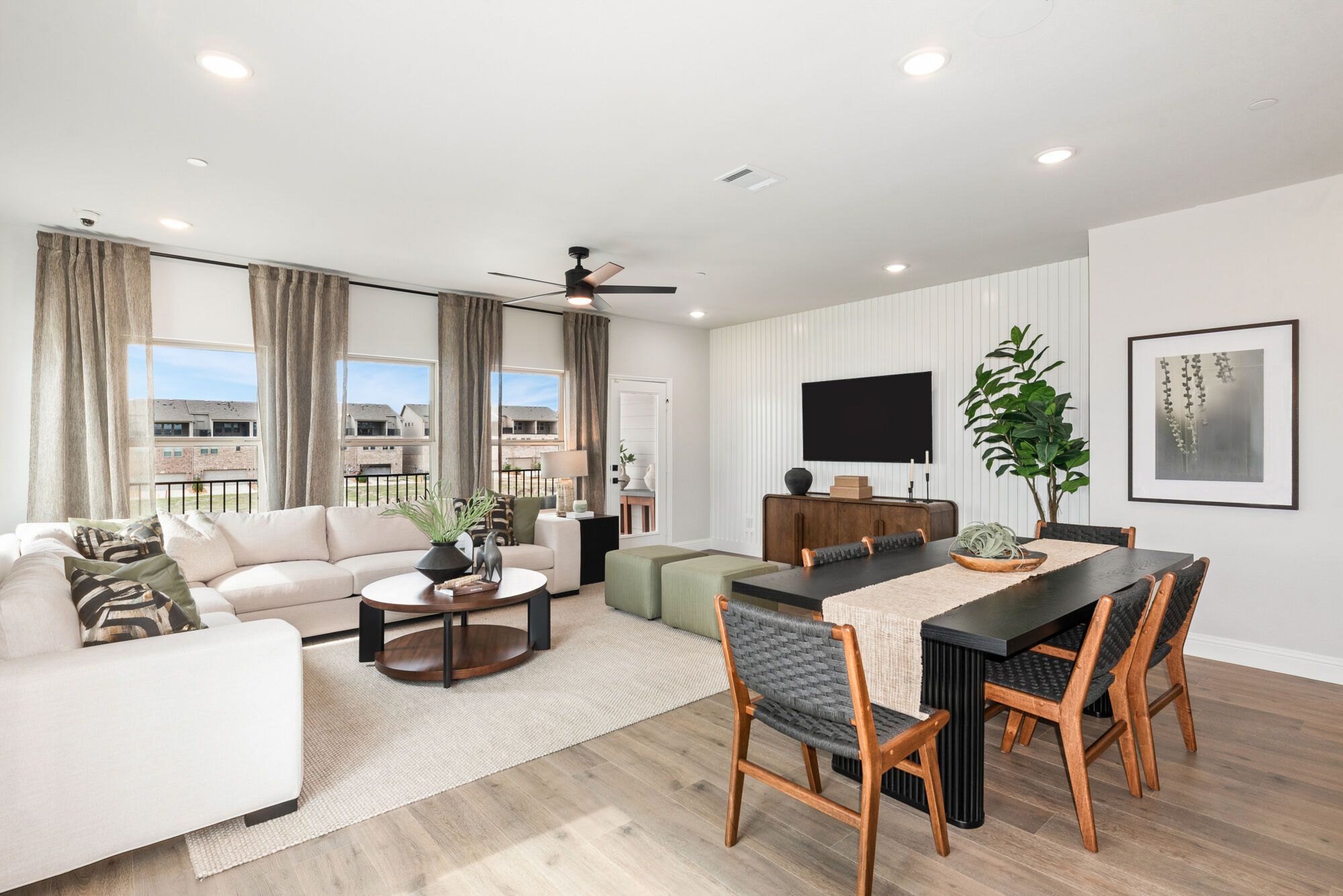 The Bridgeport Townhome Model
