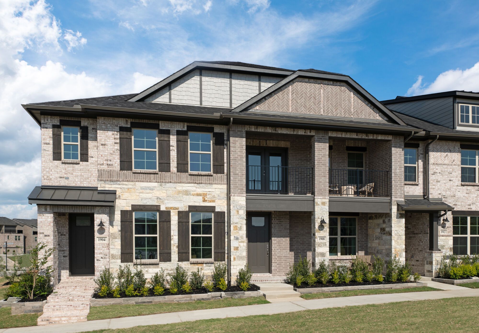 The Bridgeport Townhome Model