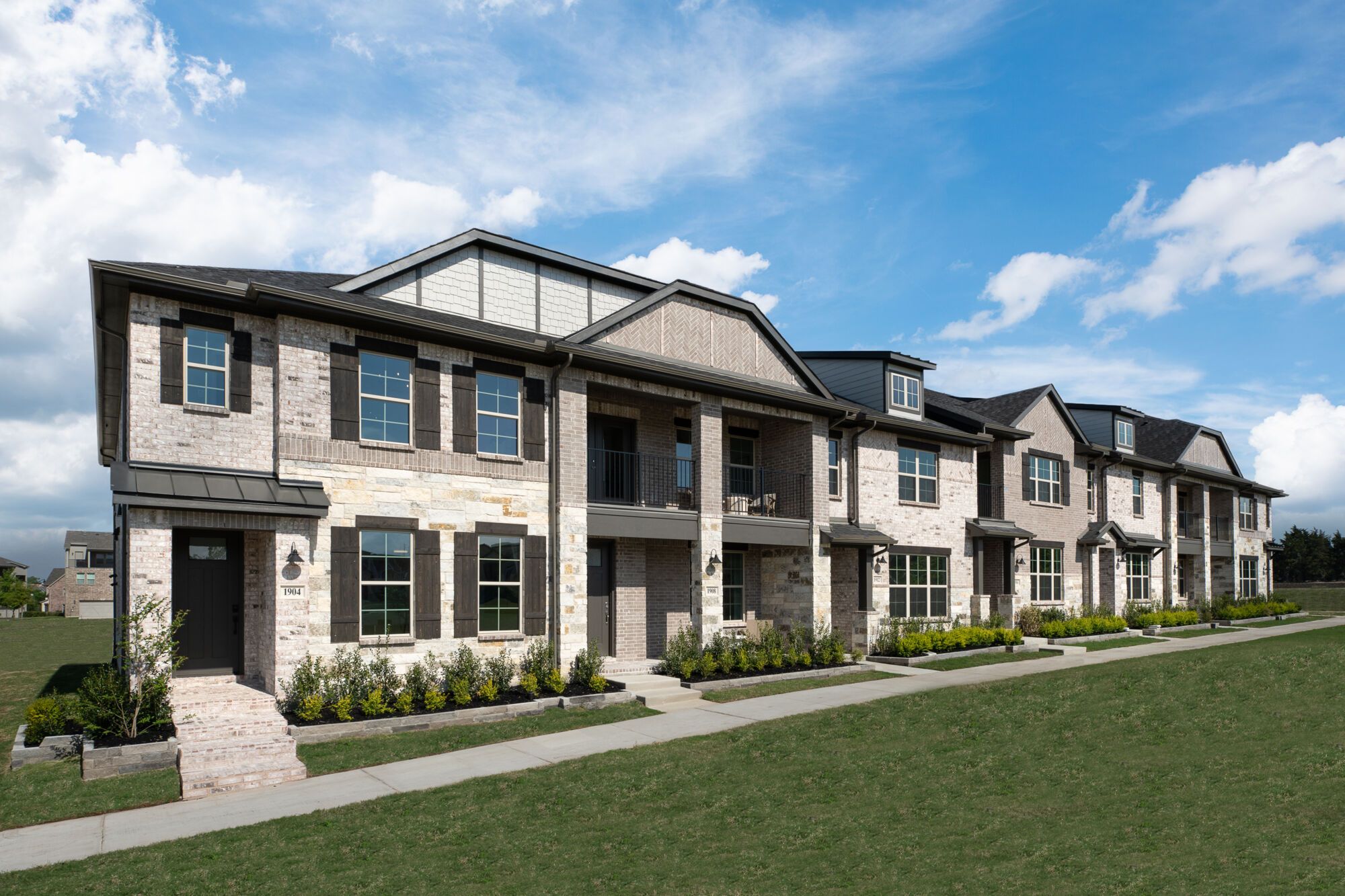The Bridgeport Townhome Model