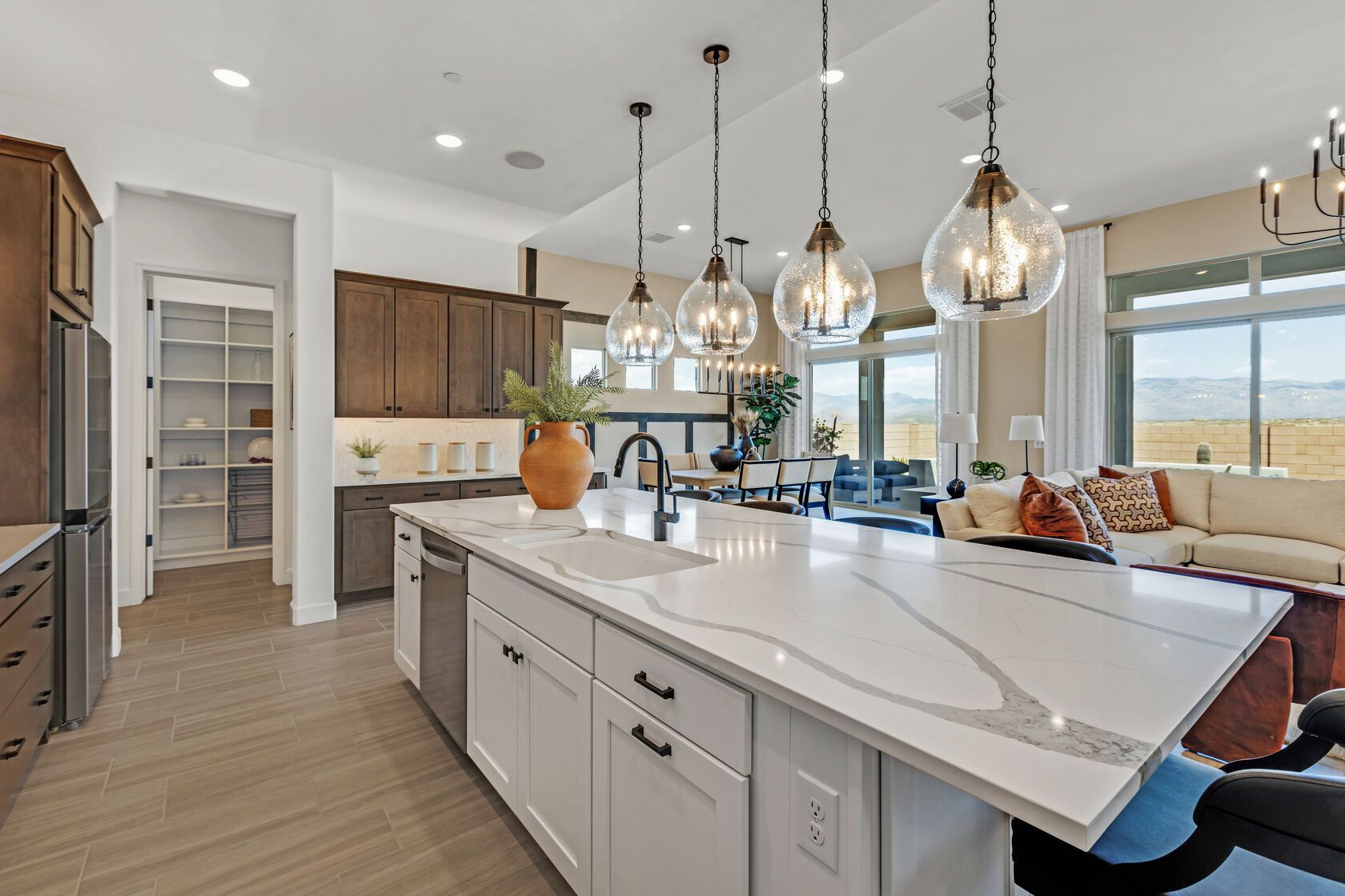 Kitchen - Mountain View Ranch Model