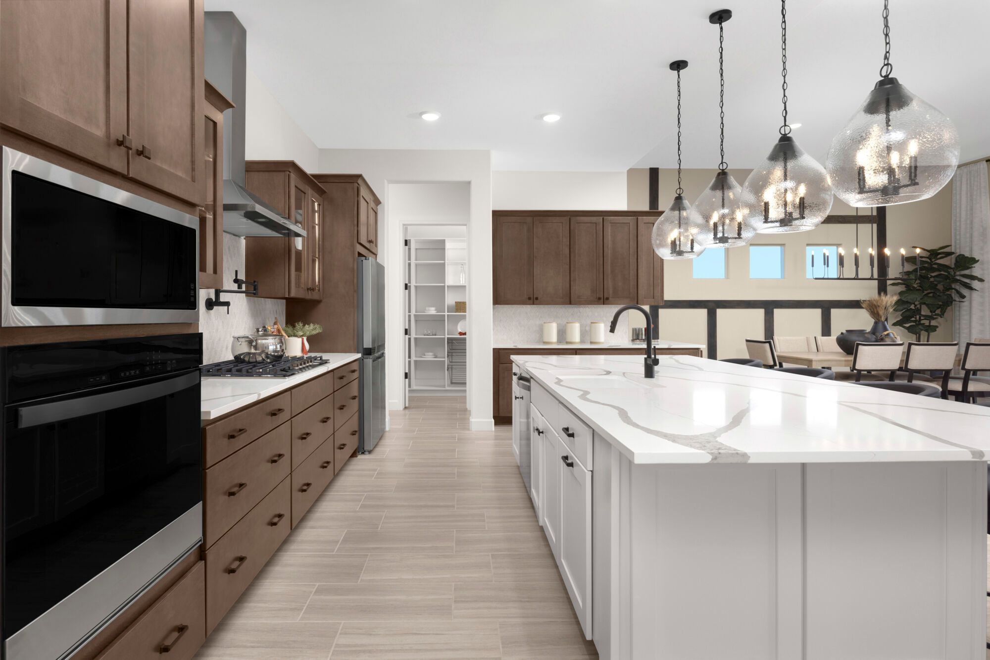 Kitchen - Mountain View Ranch Model