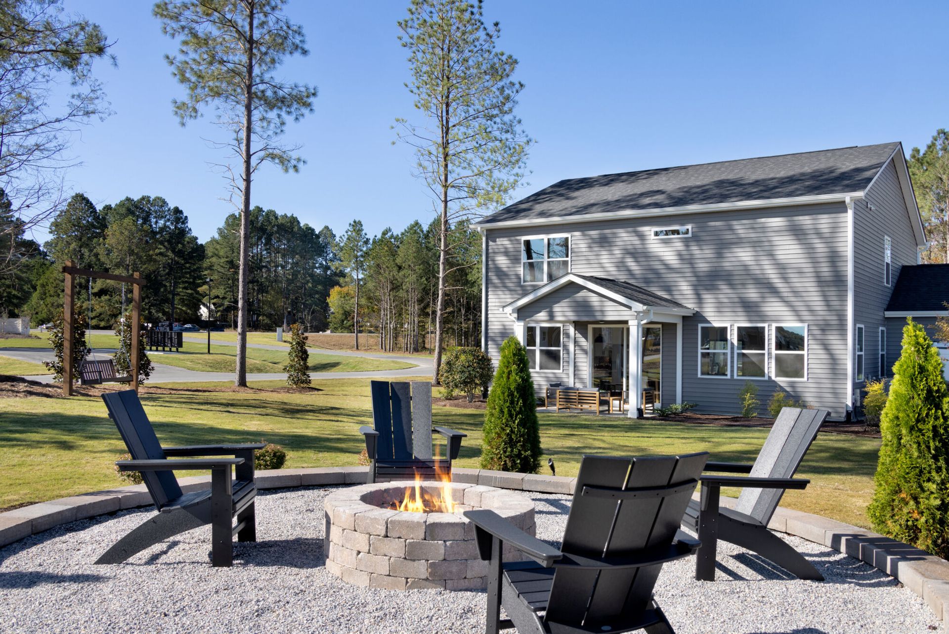 Shenandoah Model Home - Backyard