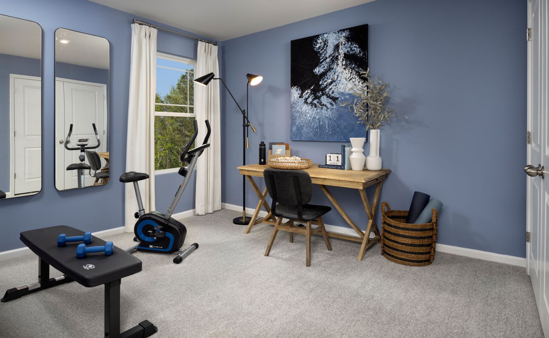 Amira Model Bedroom 3 as Gym/Office