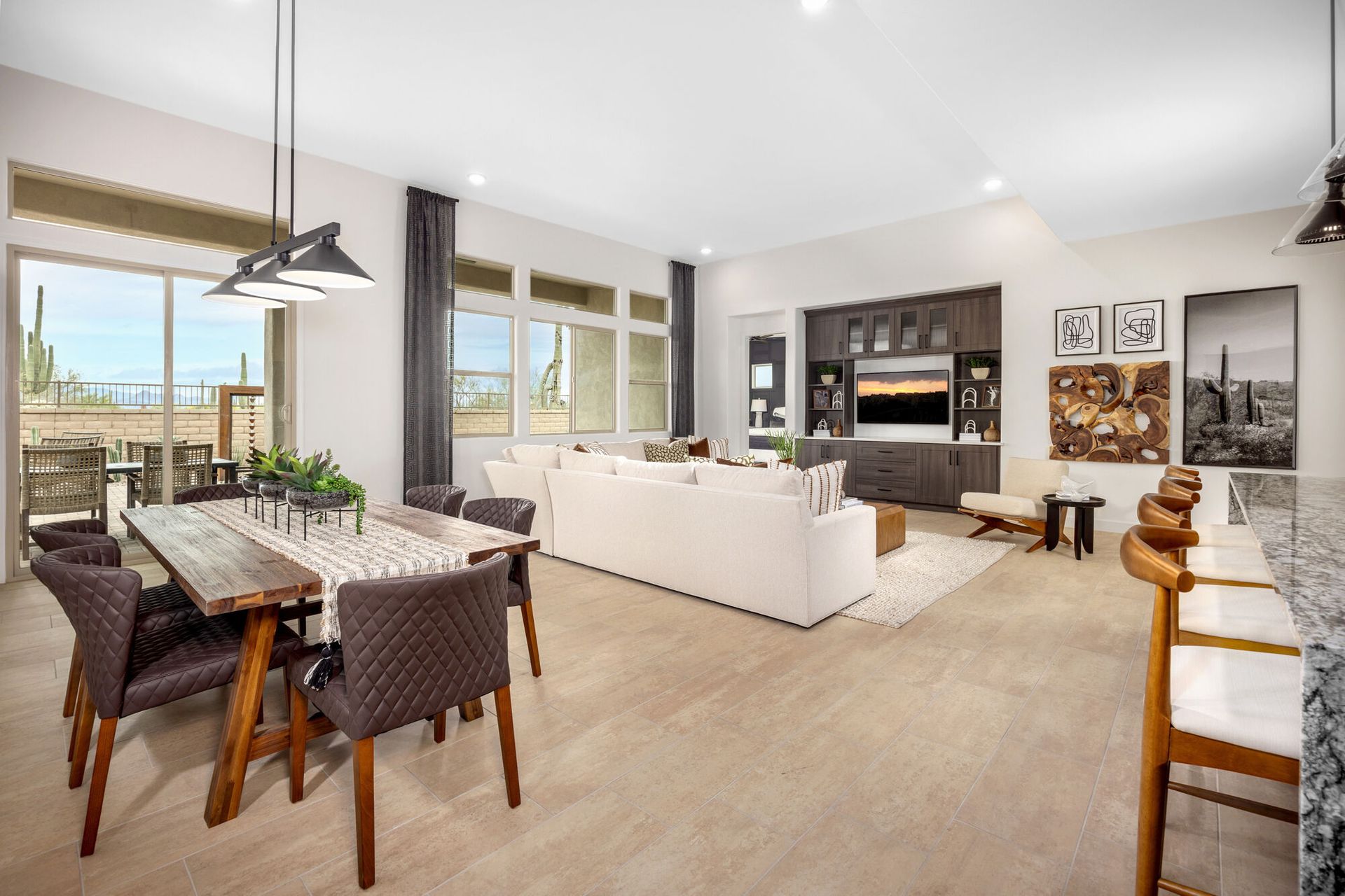 Oxford Model Home - Greatroom (alt view)