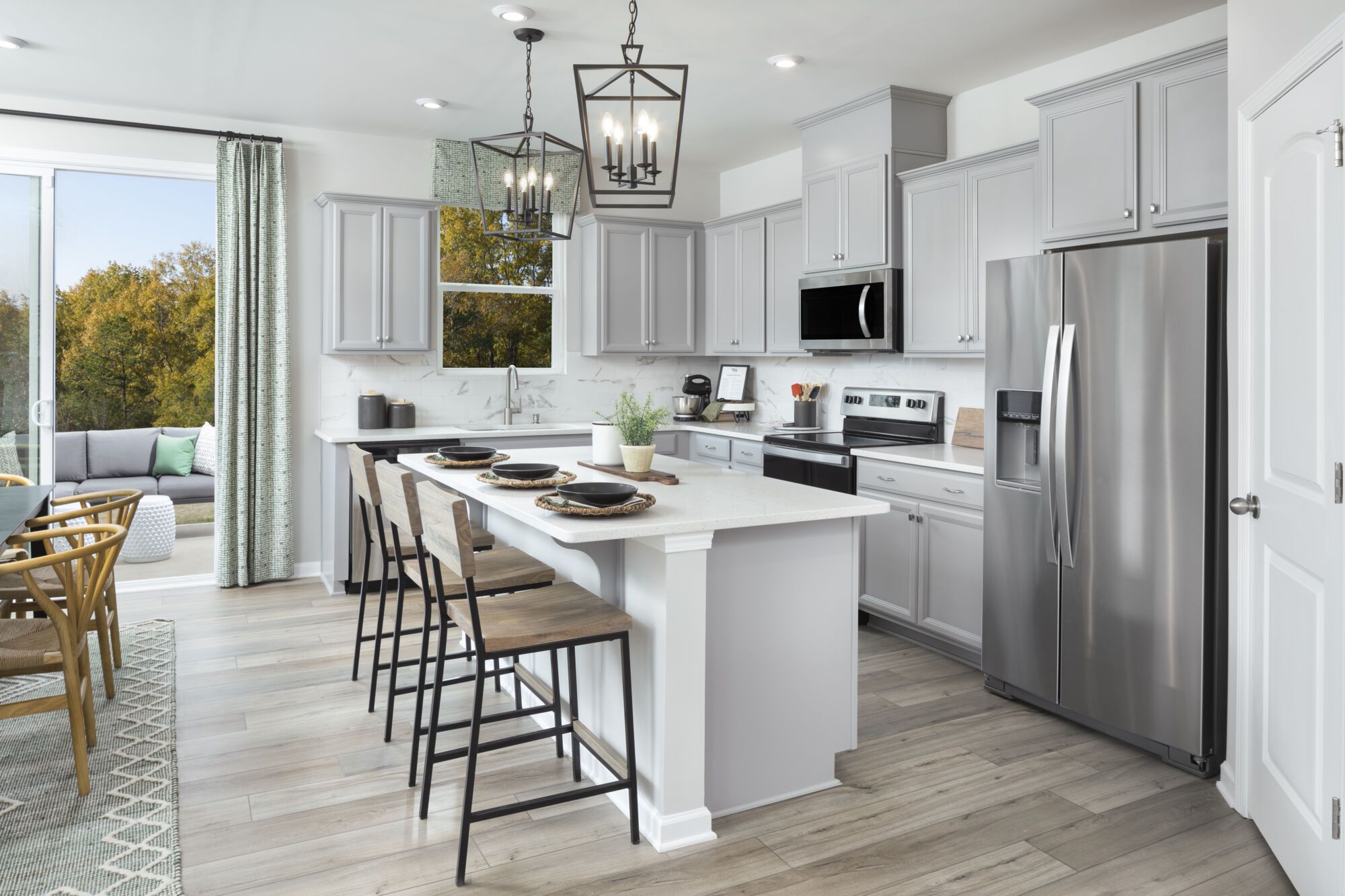 Briana Model Kitchen