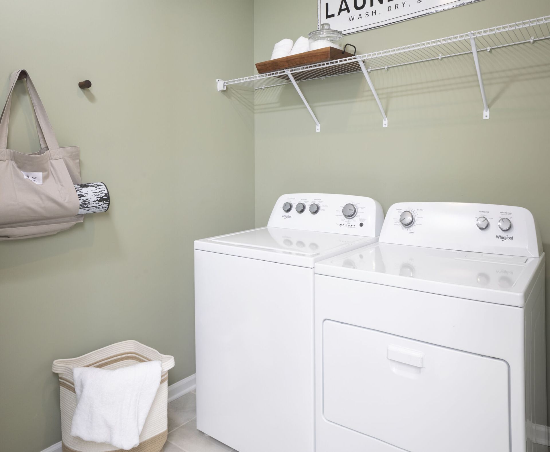 Briana Model Laundry Room