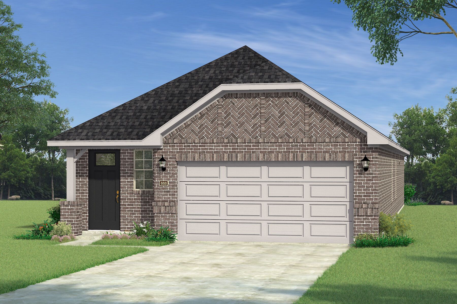 The Alford - Hill Country Elevation