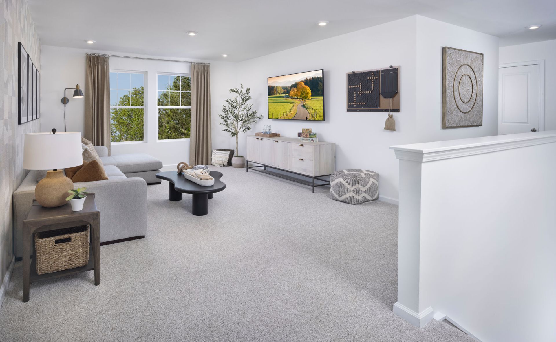 Sequoia model upstairs loft.