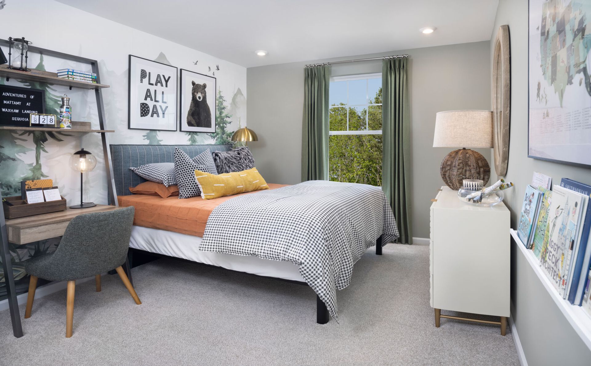 Sequoia model upstairs bedroom.