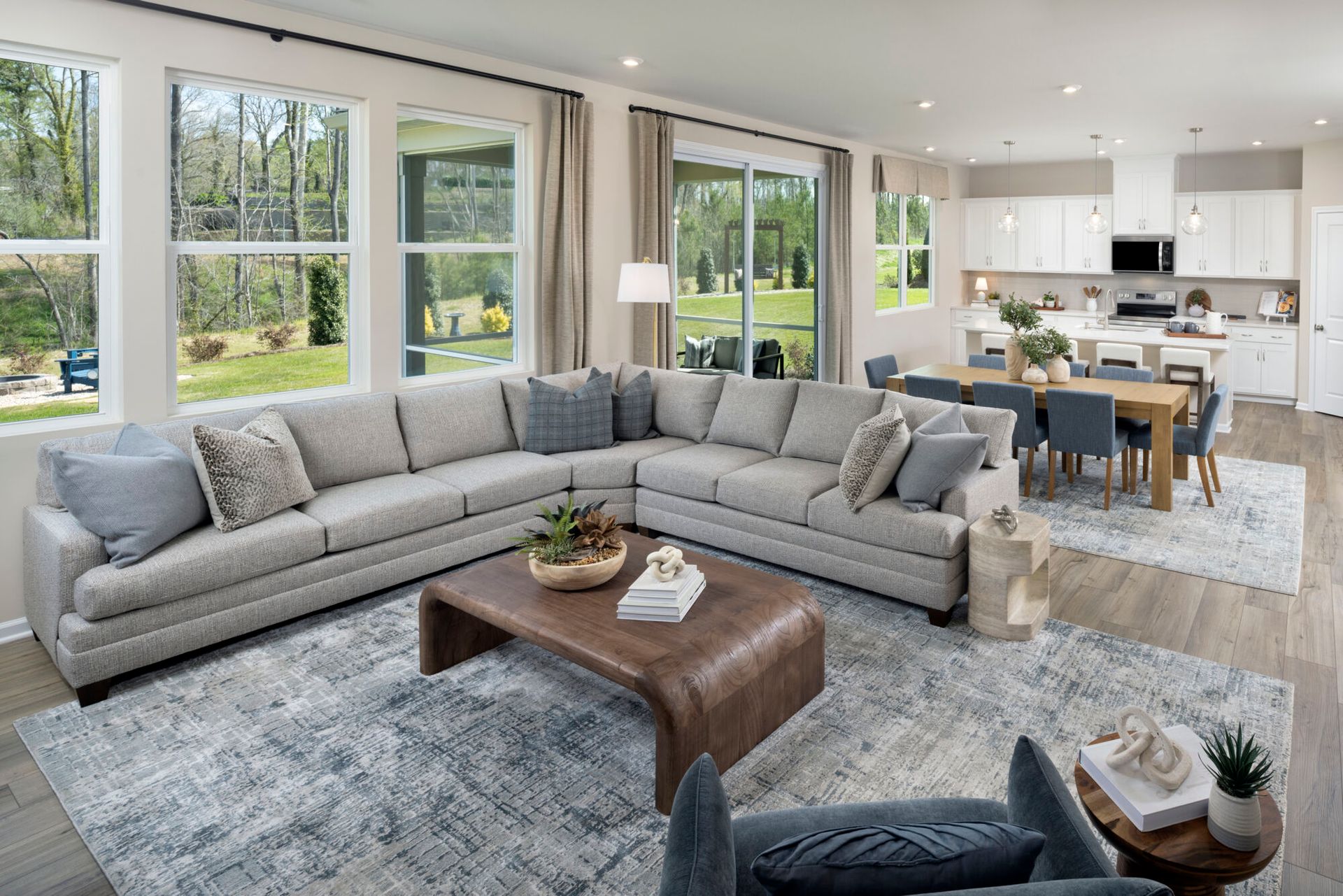 Sequoia Model great room