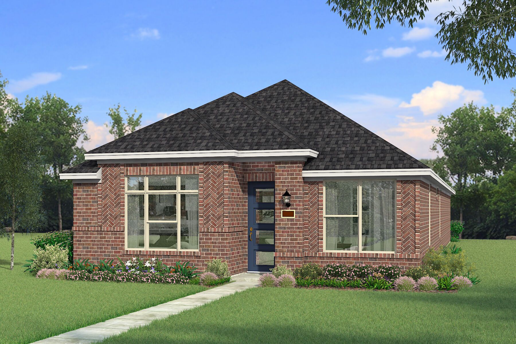 The Brazos - Modern Prairie Elevation