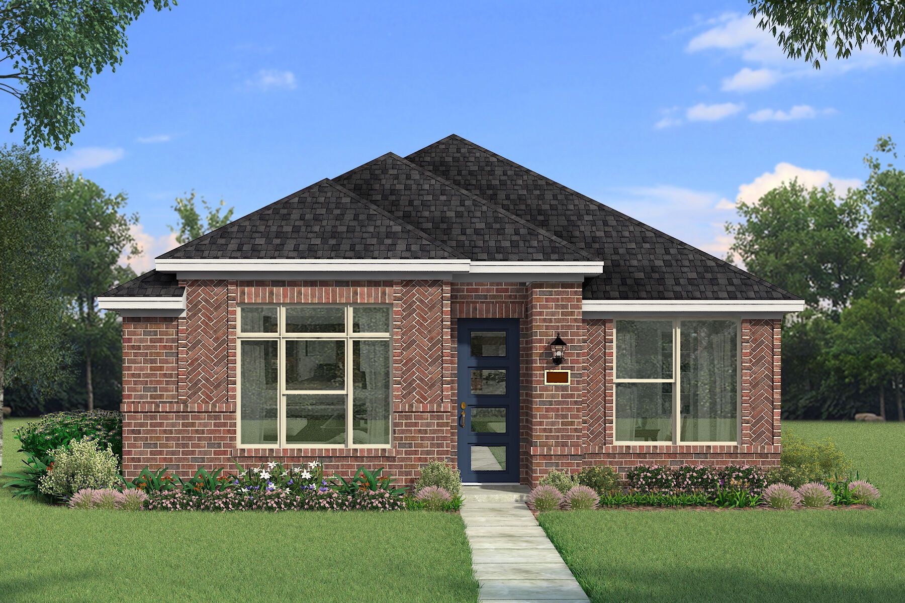 The Brazos - Modern Prairie Elevation
