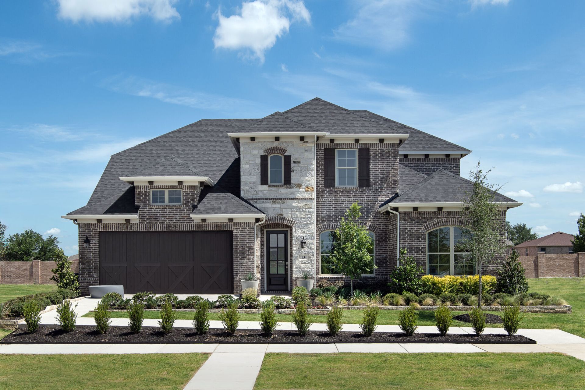The Dorian Model Front Elevation