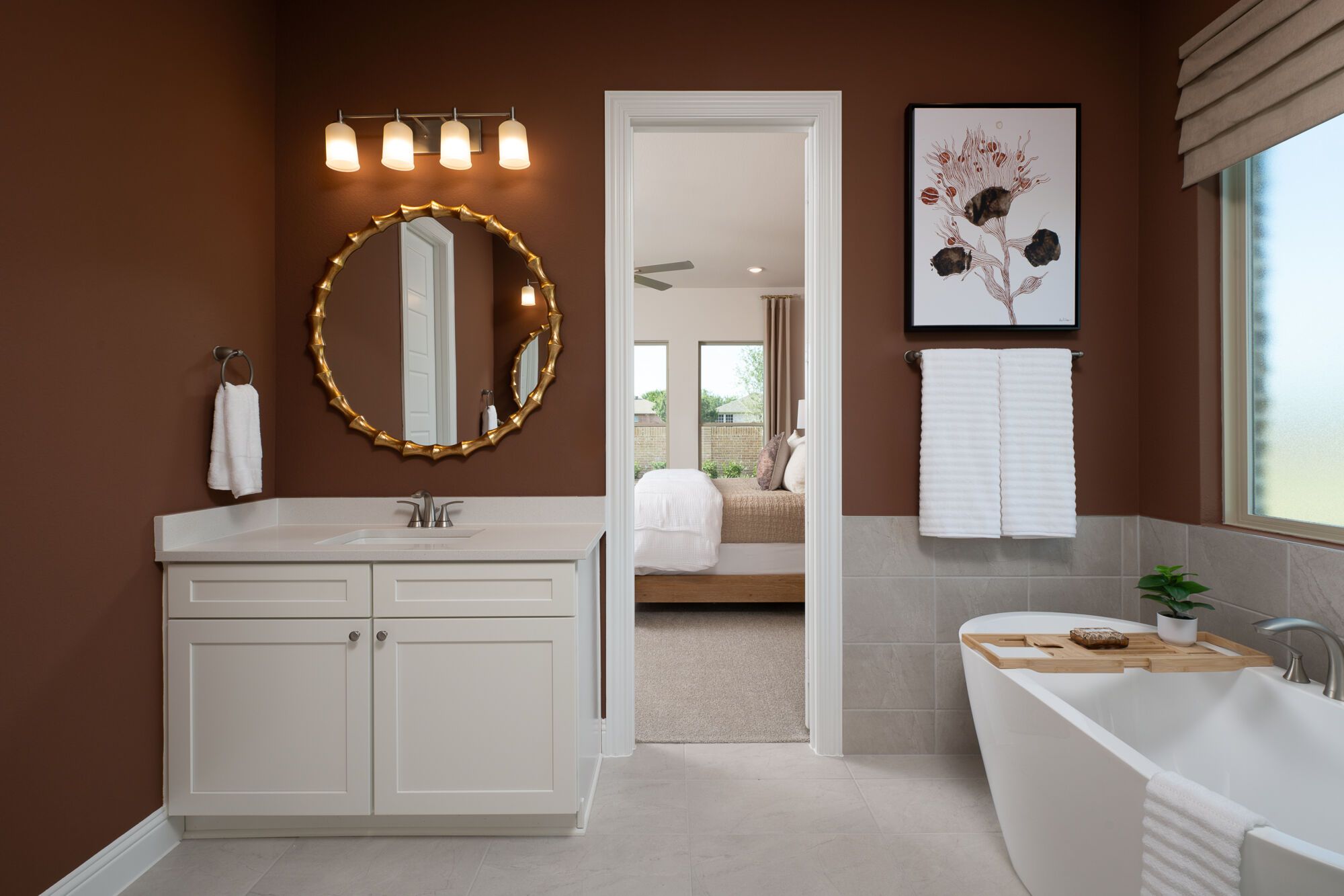 The Dorian Model Primary Bathroom