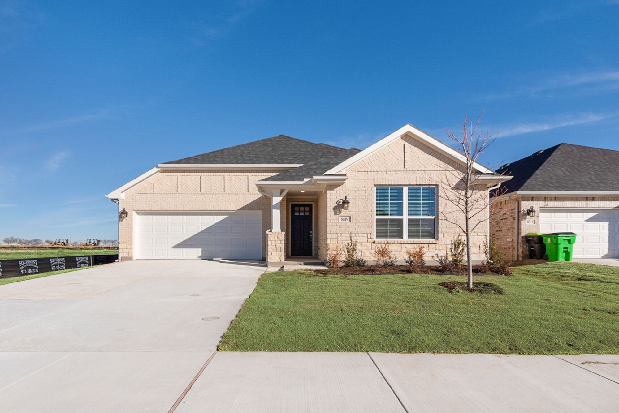 The Amelia - Hill Country 2 Elevation