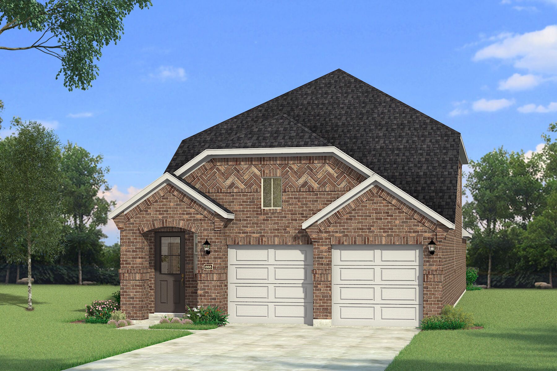 The Linwood - Old World Elevation