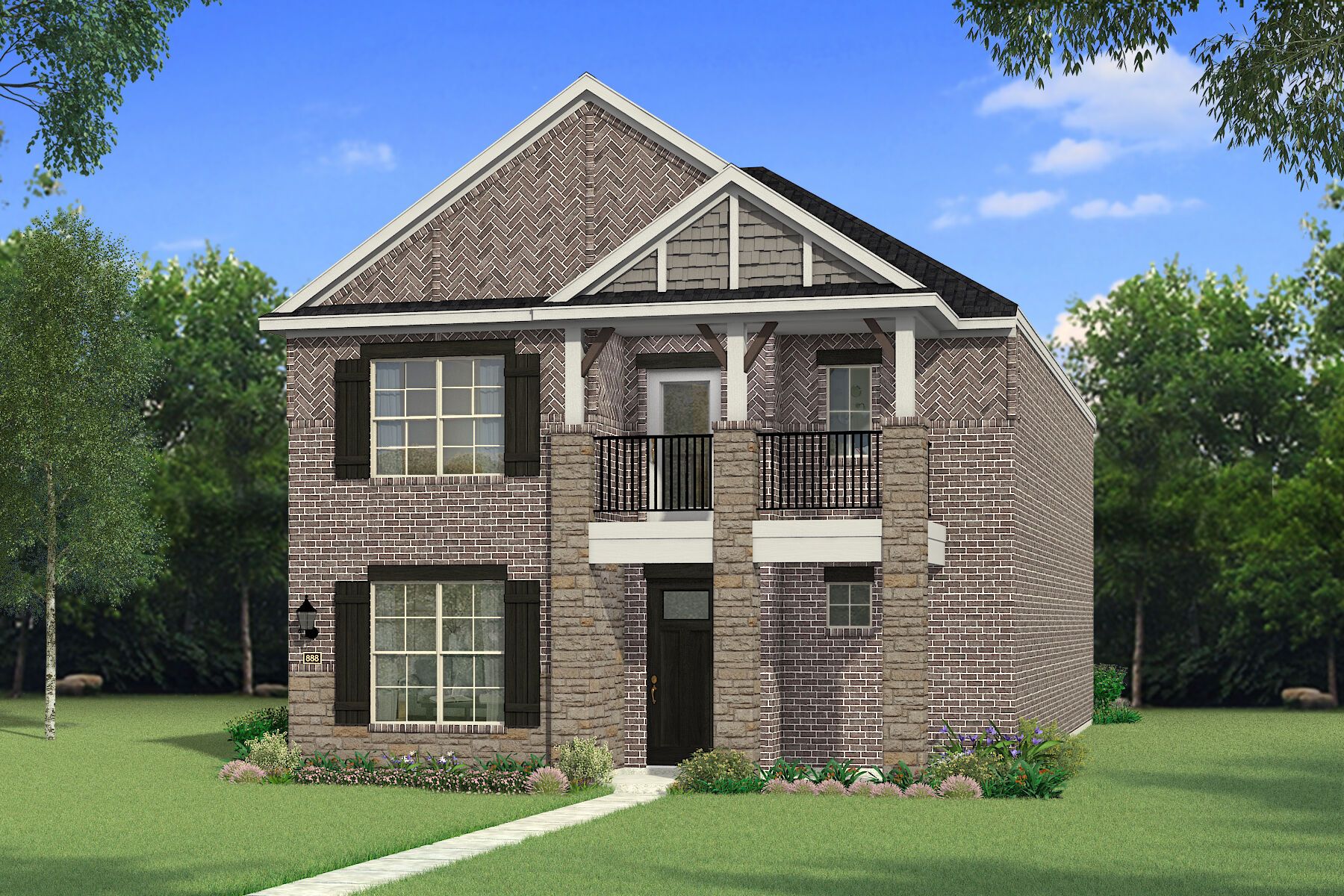 The Trinity - Hill Country 2 Elevation
