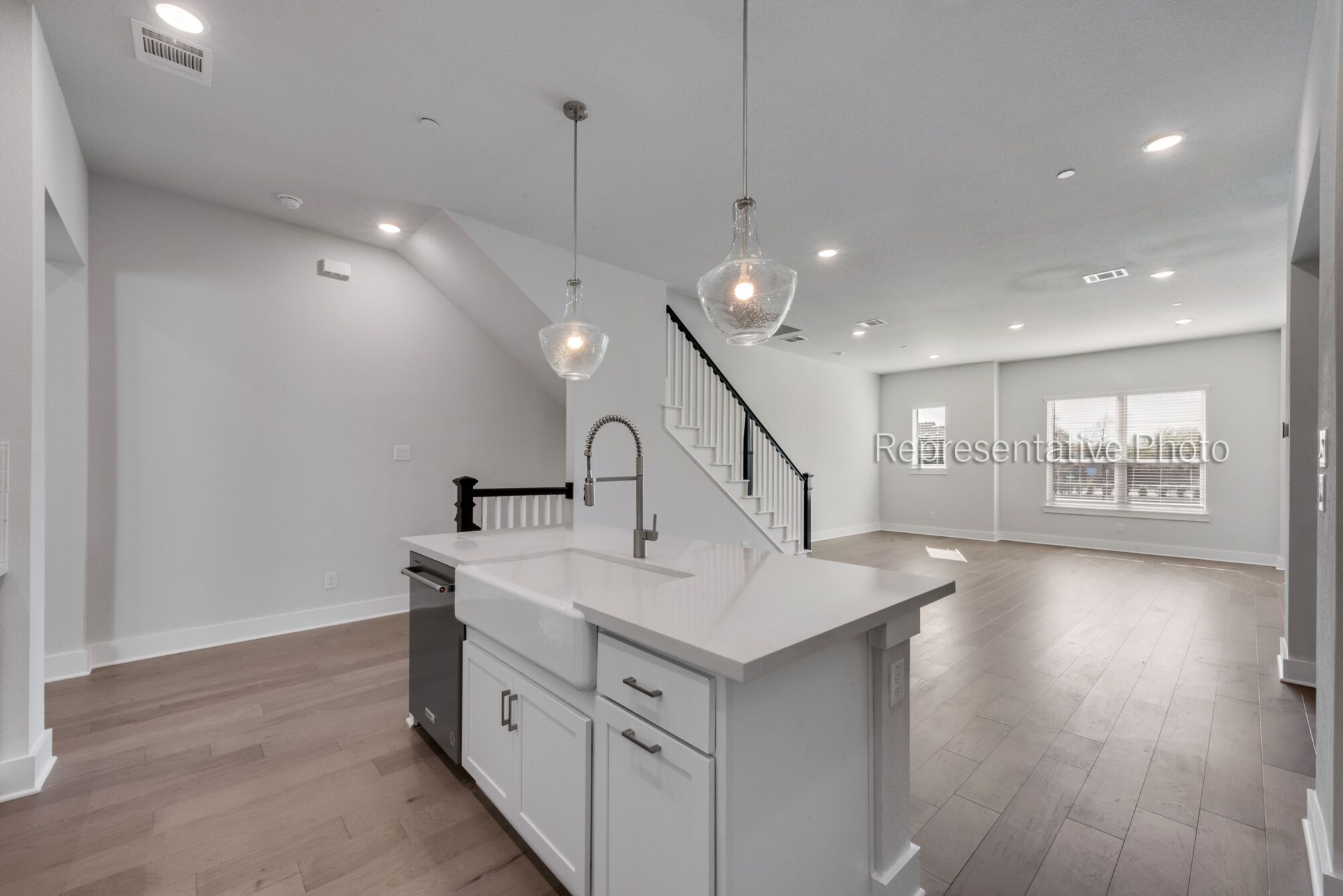 Photo representation of the Aberdeen floorplan. Colors, finishes and options will vary.