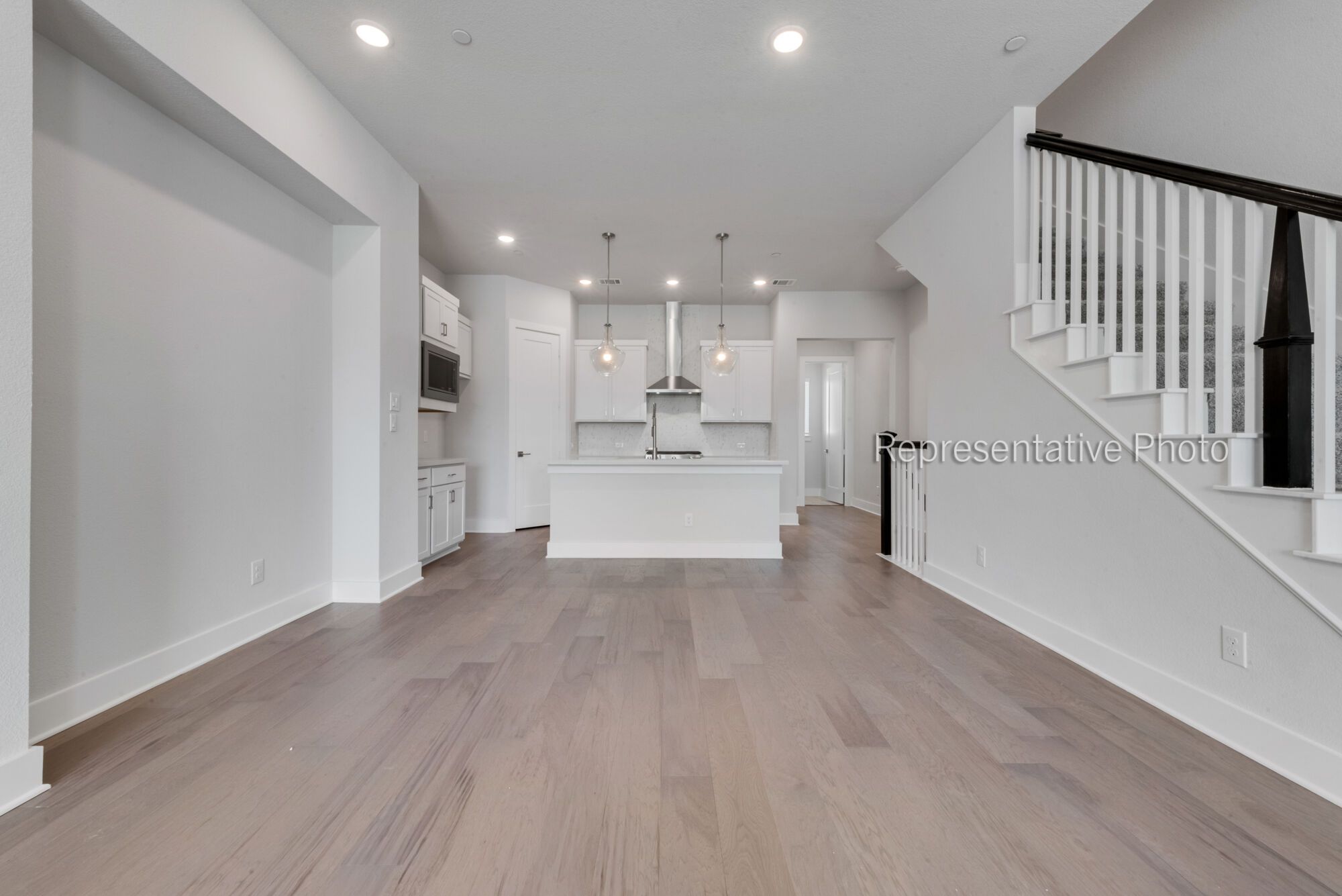 Photo representation of the Aberdeen floorplan. Colors, finishes and options will vary.